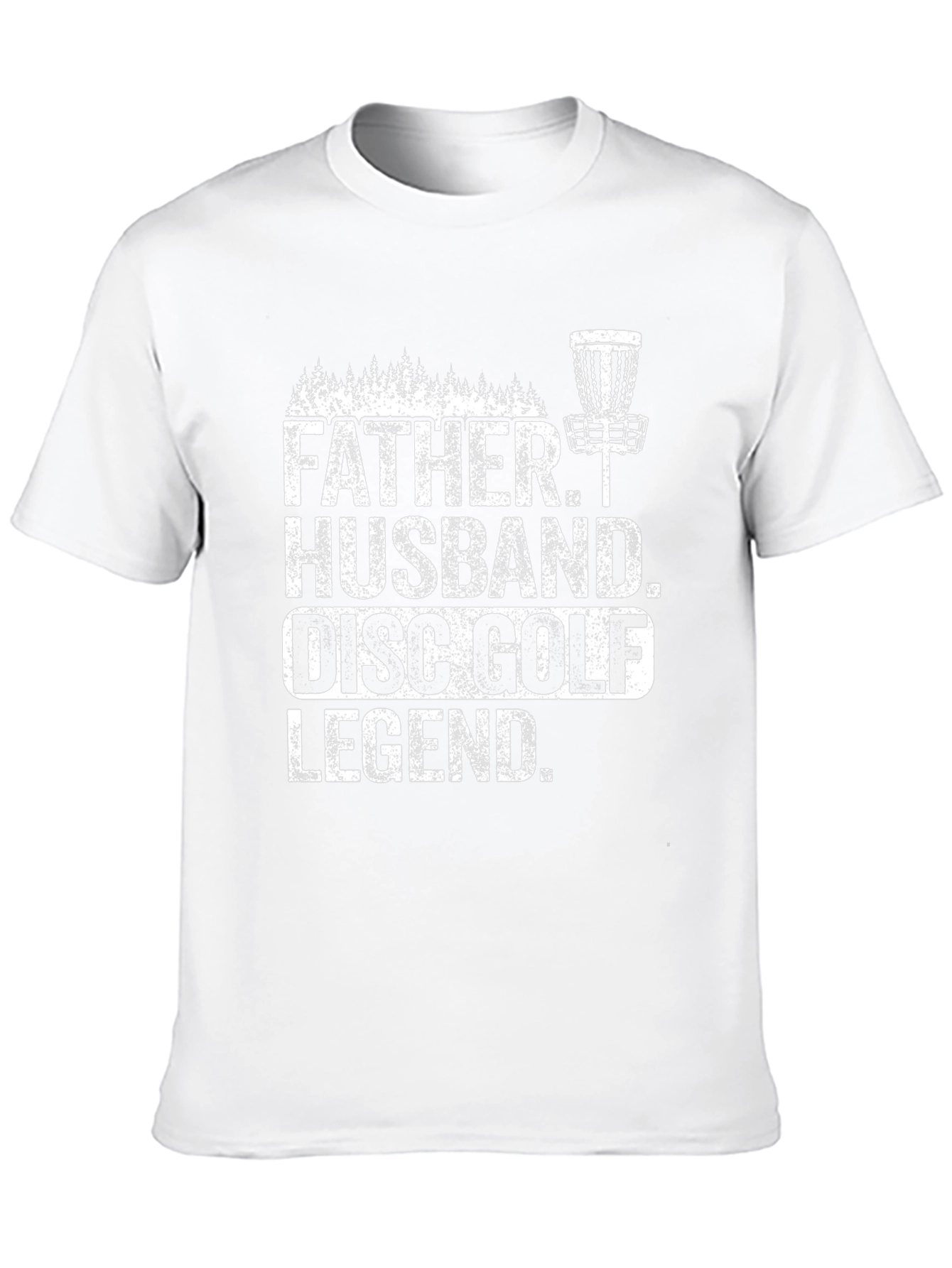 Father Husband Disc Golf Legend Tee