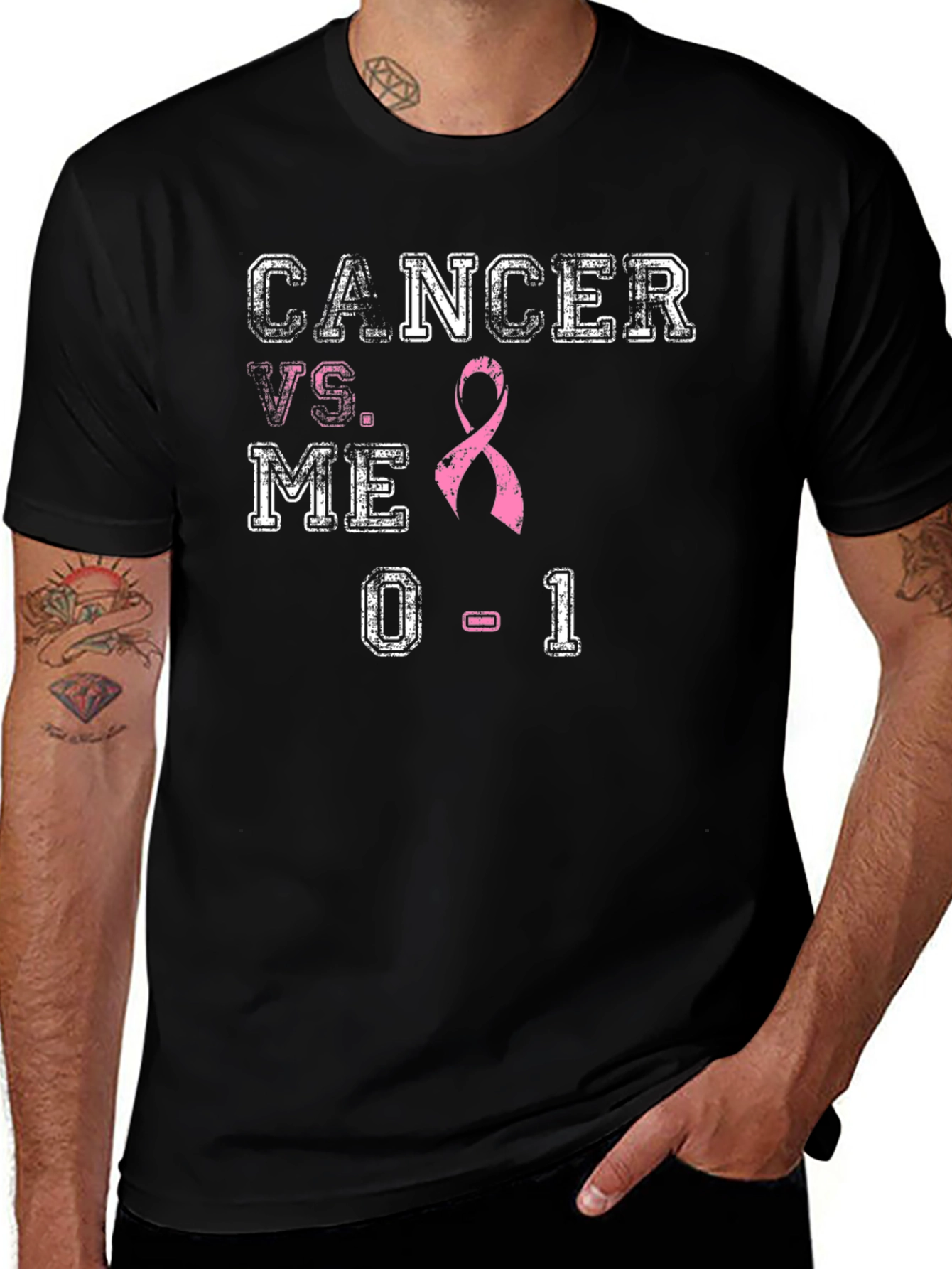 Cancer vs. Me T-Shirt: Breast Cancer Awareness Winner!