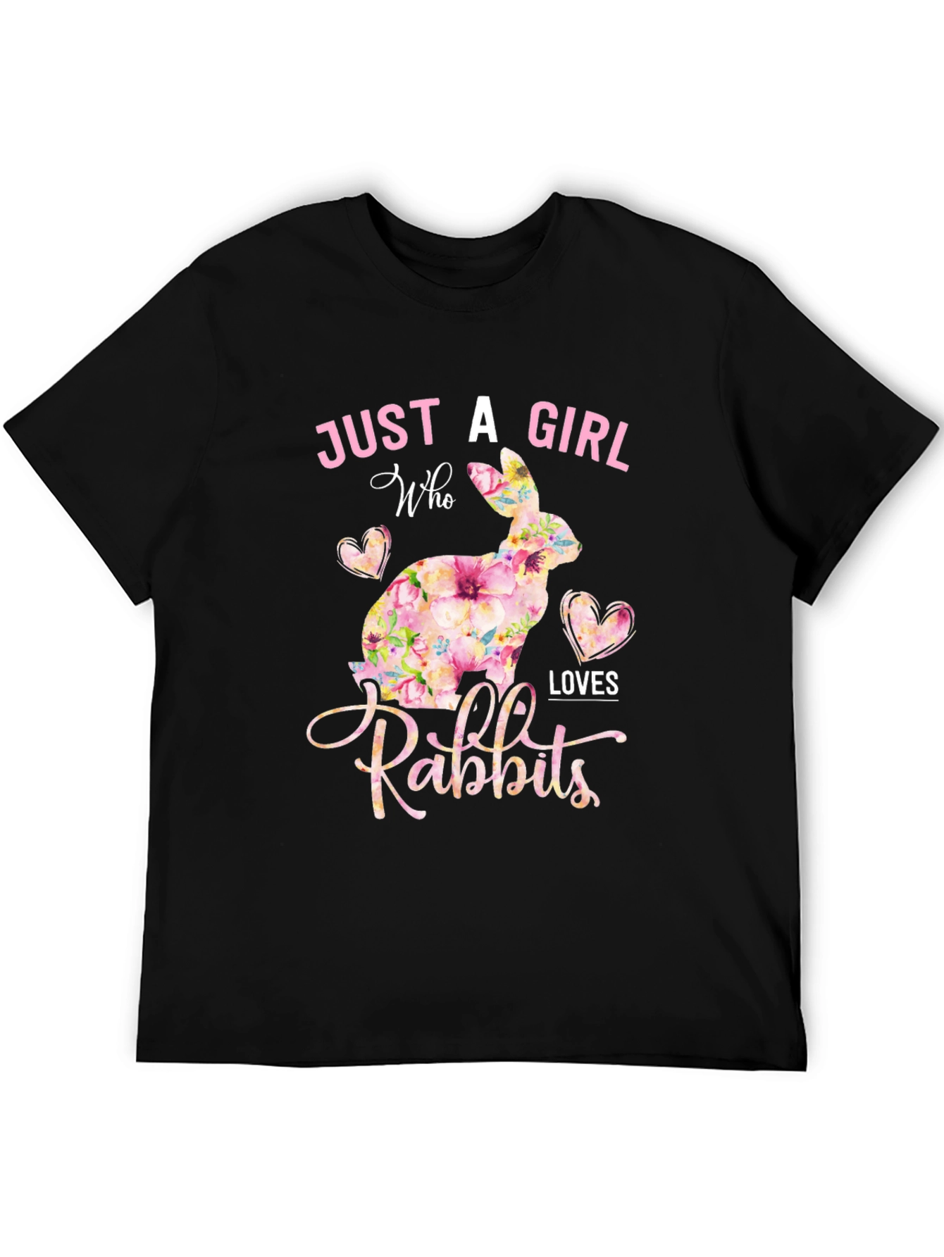 Just A Girl Who Loves Rabbits T-Shirt