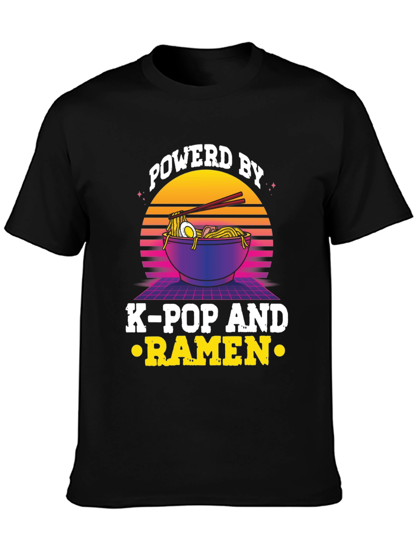 Powered By K-Pop And Ramen T-Shirt