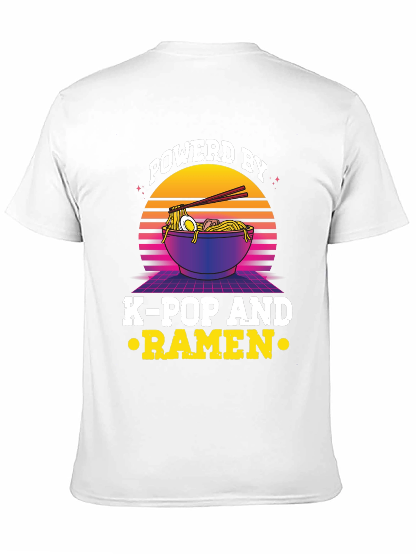 Powered By K-Pop And Ramen T-Shirt