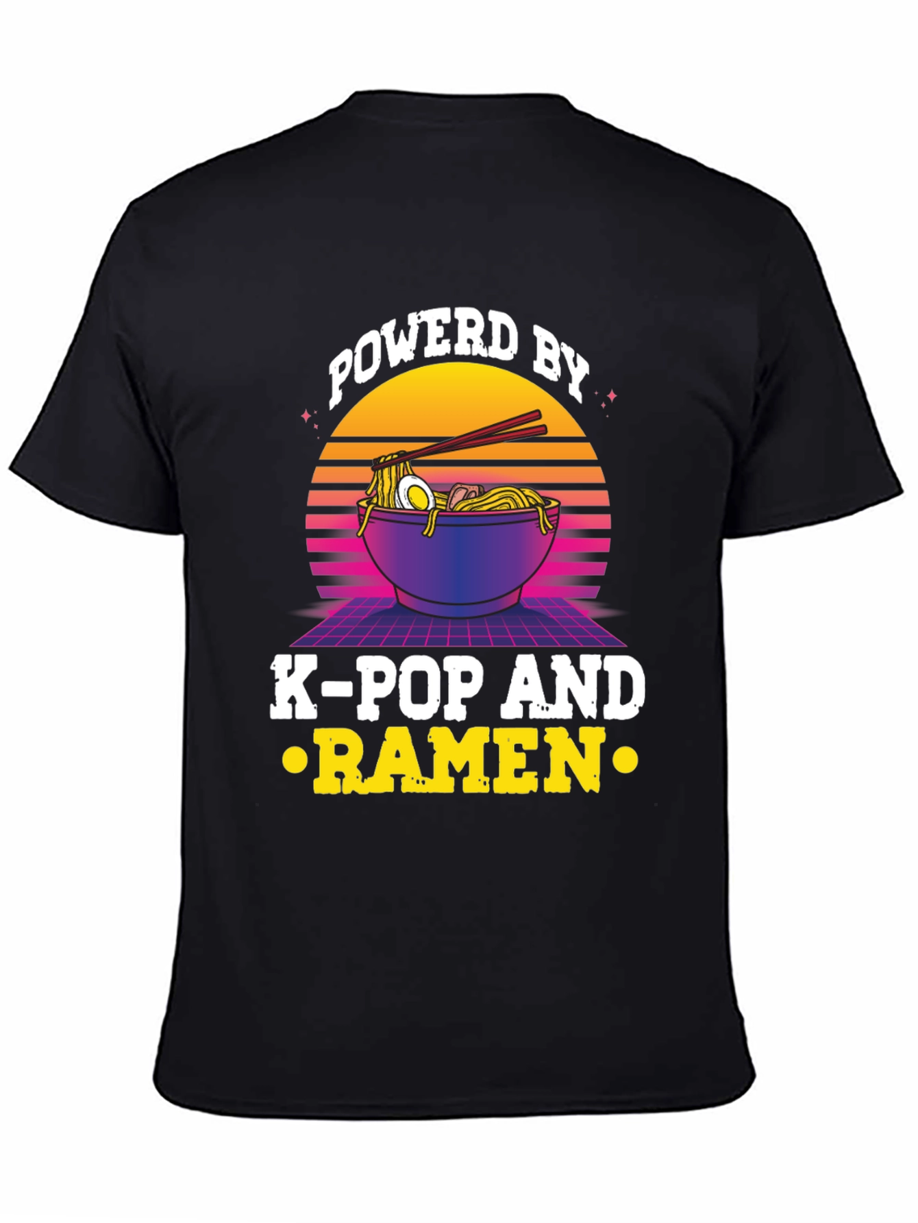 Powered By K-Pop And Ramen T-Shirt