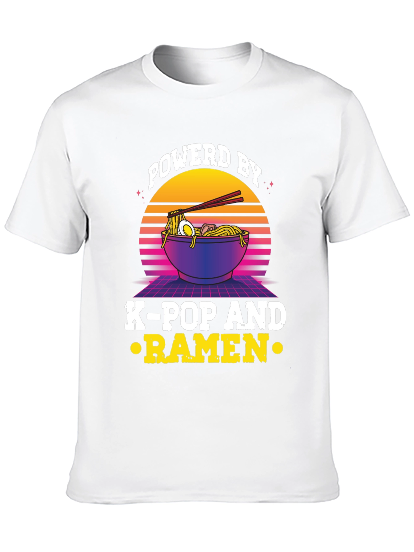 Powered By K-Pop And Ramen T-Shirt