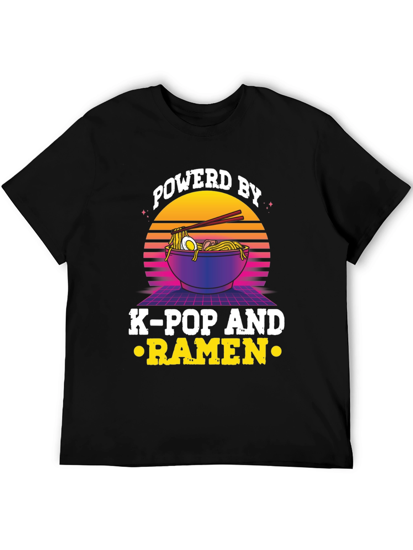 Powered By K-Pop And Ramen T-Shirt