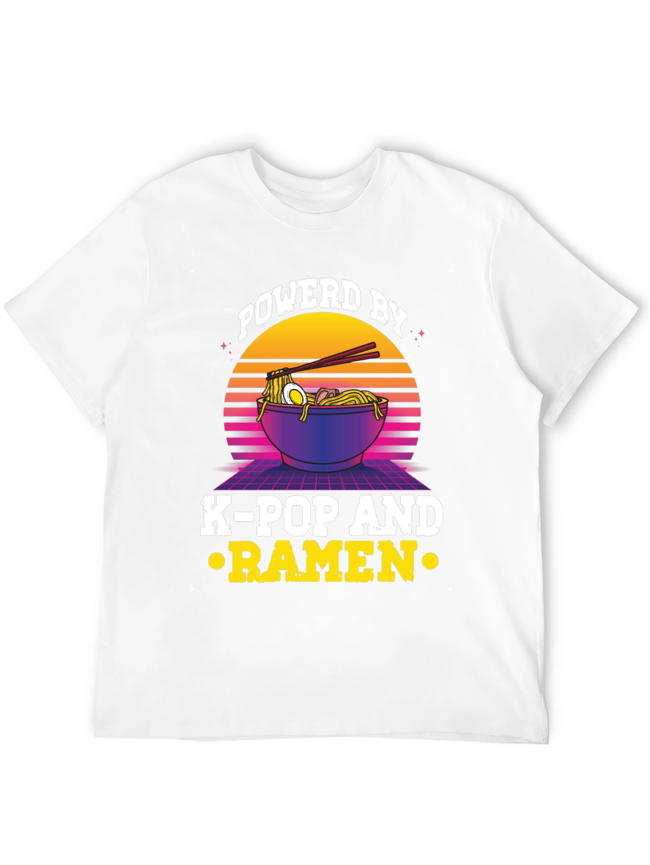 Powered By K-Pop And Ramen T-Shirt