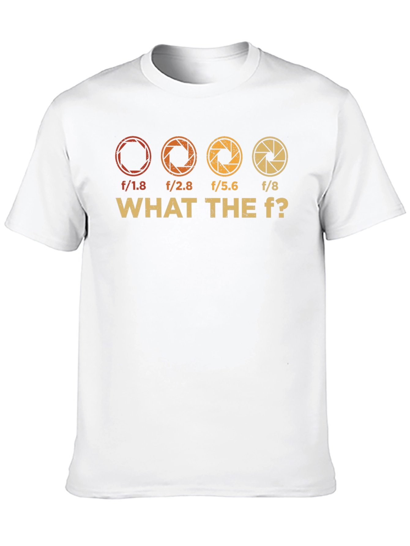 Photographer Aperture WHAT THE F? Graphic T-Shirt