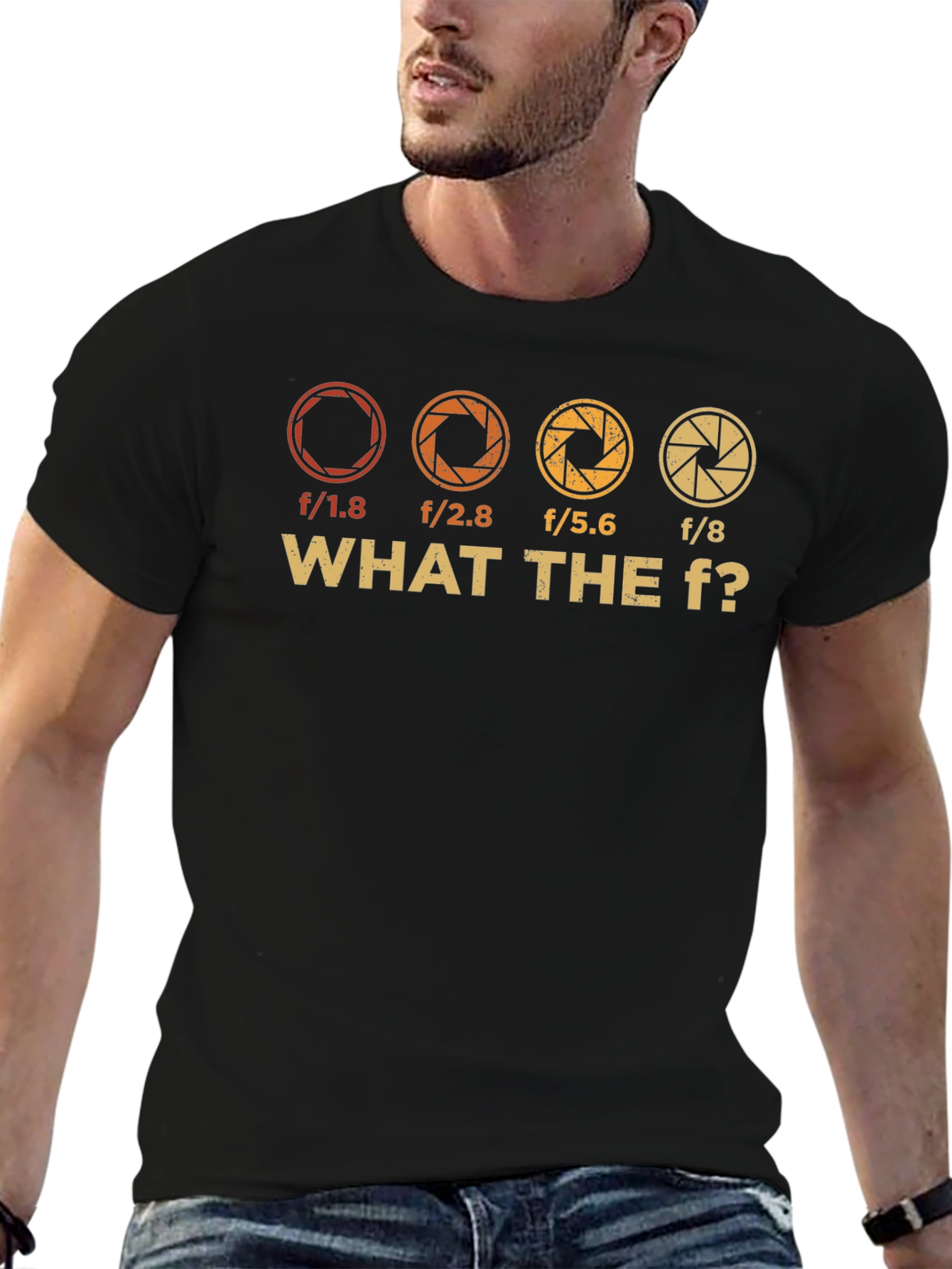 Photographer Aperture WHAT THE F? Graphic T-Shirt