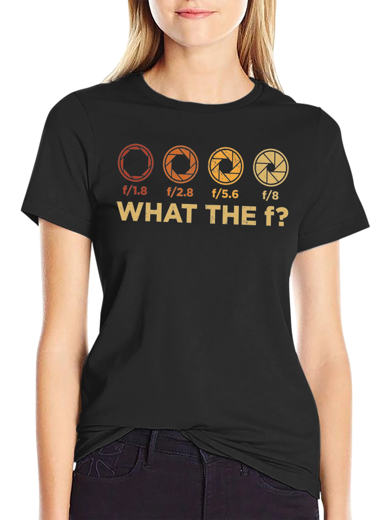 Photographer Aperture WHAT THE F? Graphic T-Shirt