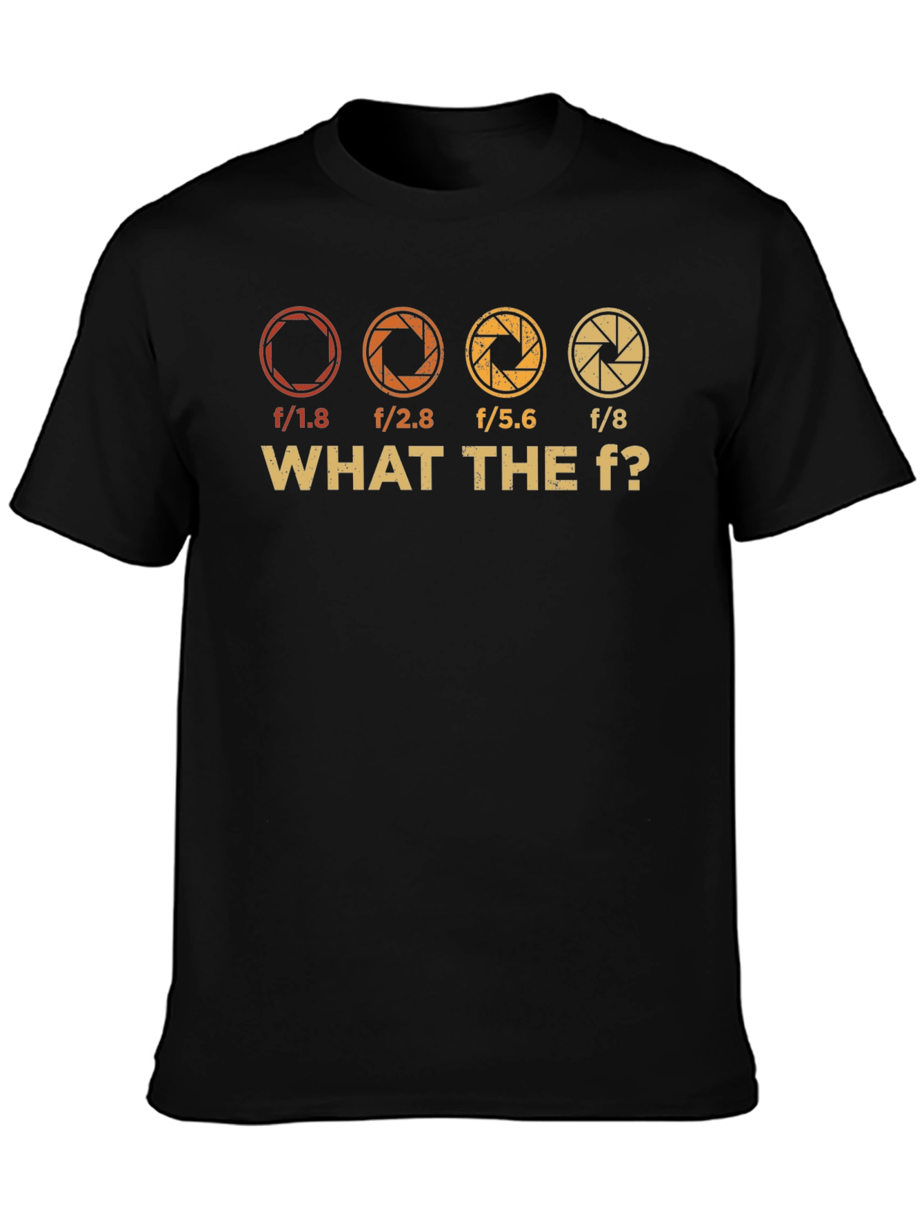 Photographer Aperture WHAT THE F? Graphic T-Shirt