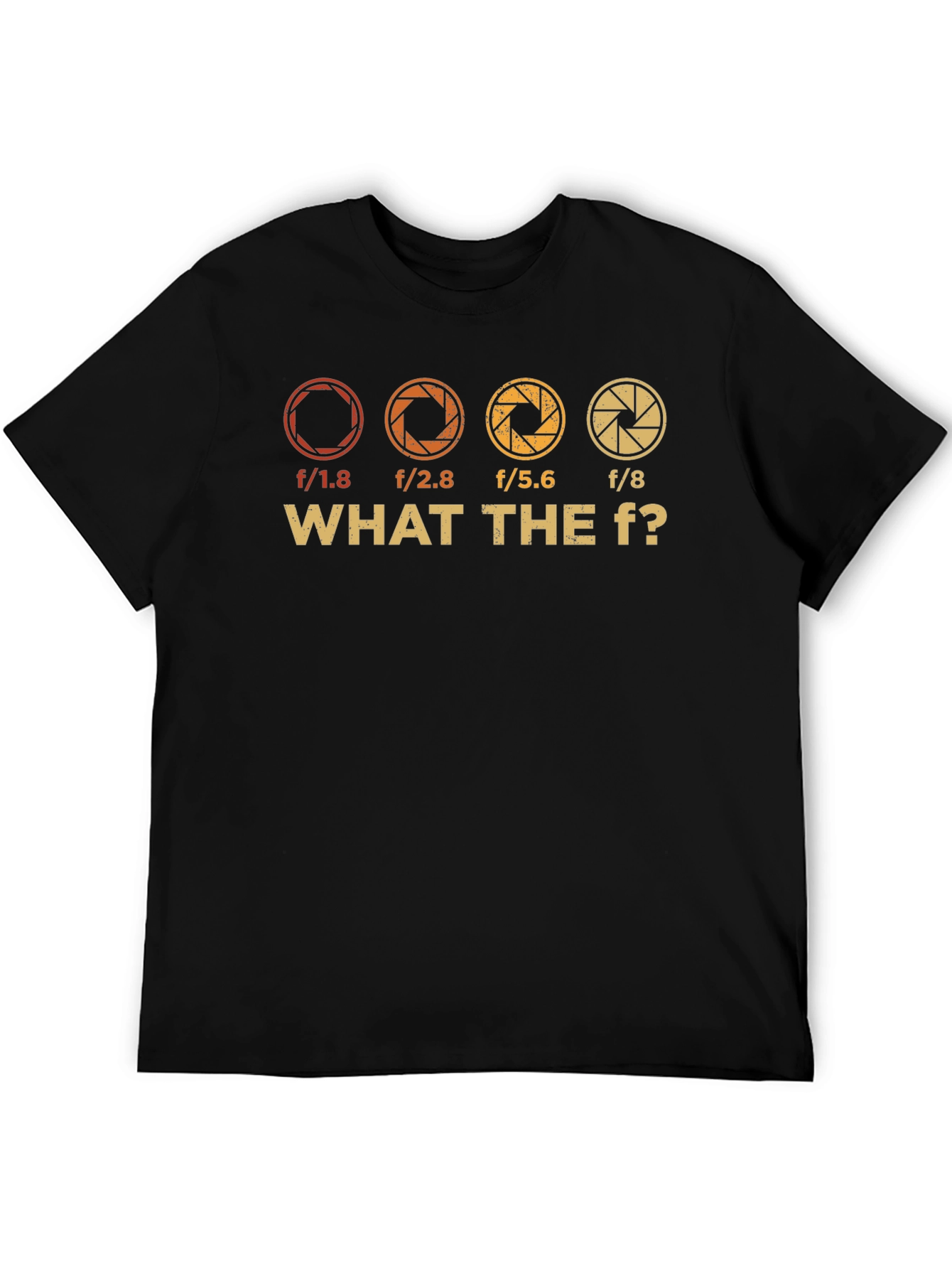 Photographer Aperture WHAT THE F? Graphic T-Shirt