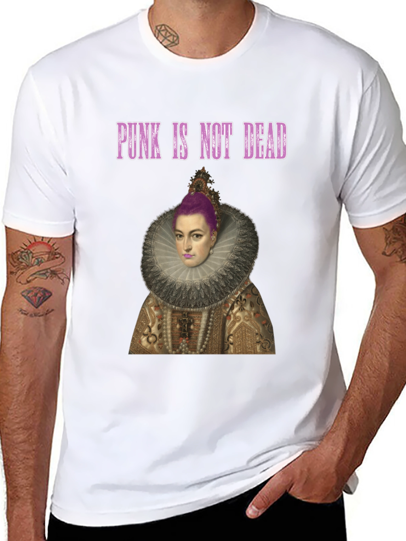 Punk Queen T-Shirt:  Punk Is Not Dead!