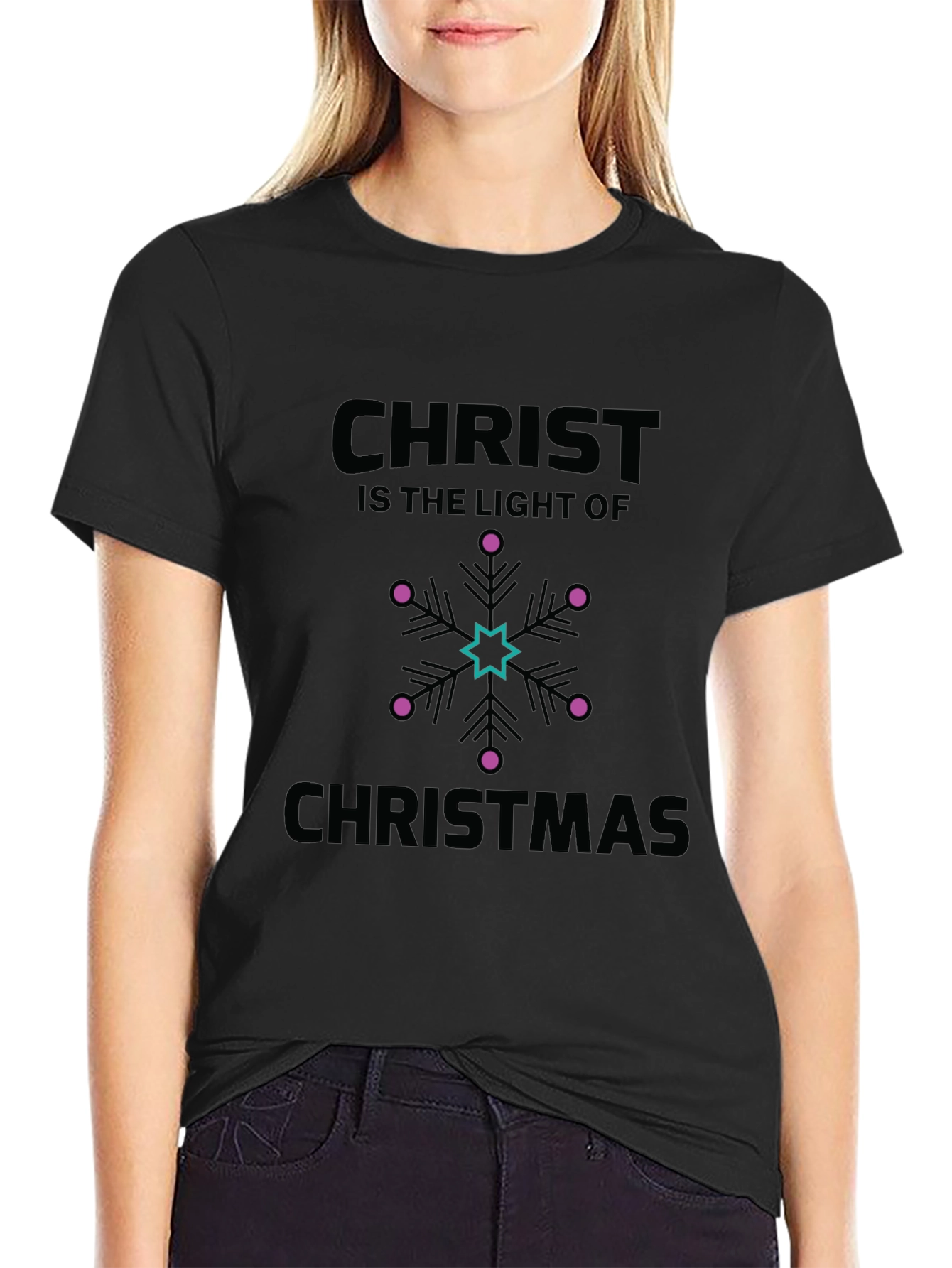 Christ is the Light of Christmas T-Shirt
