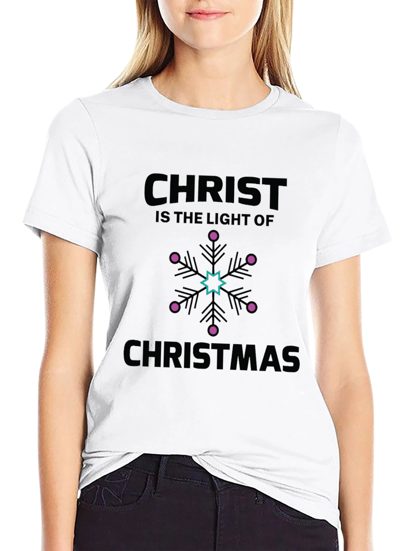 Christ is the Light of Christmas T-Shirt