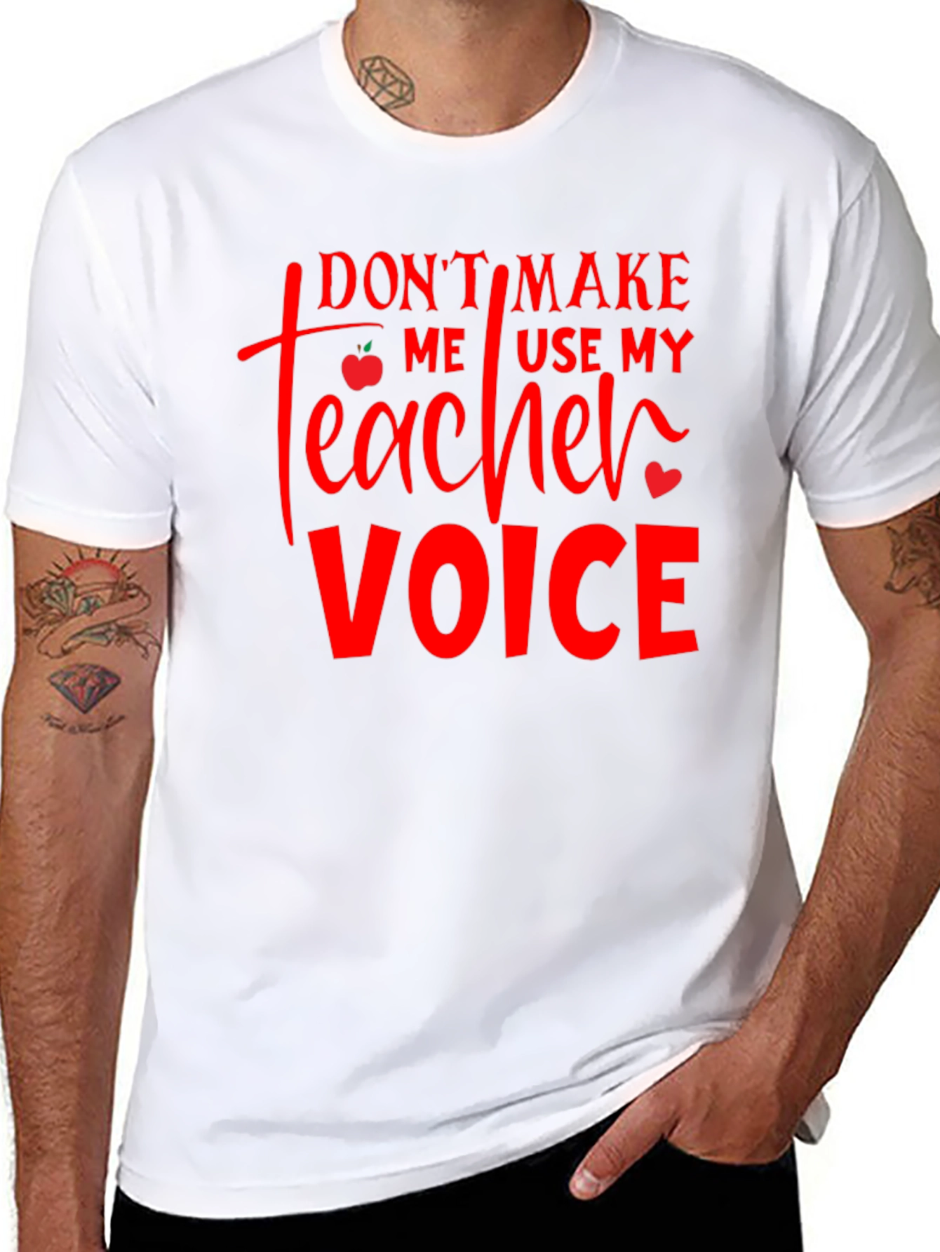 Teacher Voice T-Shirt - Funny Teacher Gift