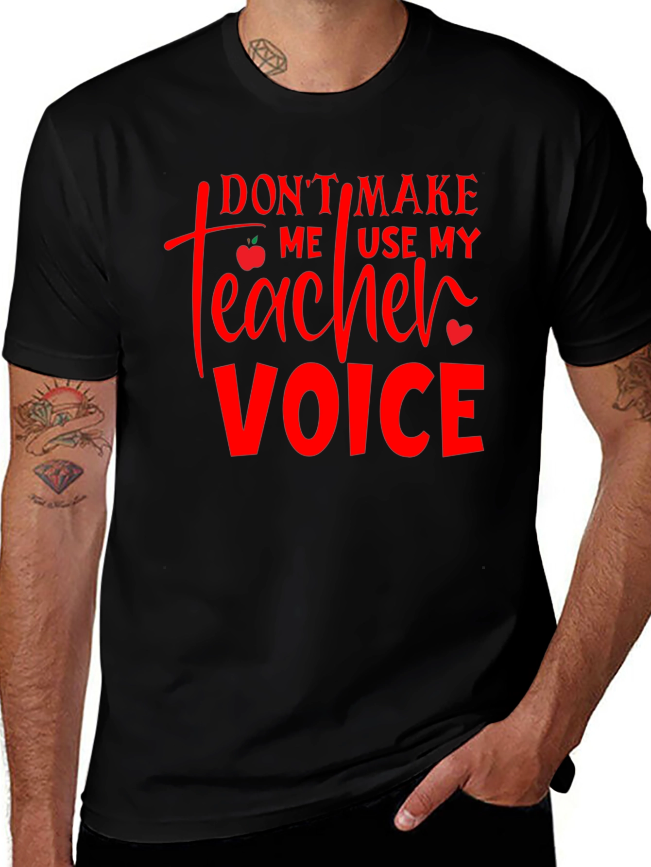 Teacher Voice T-Shirt - Funny Teacher Gift