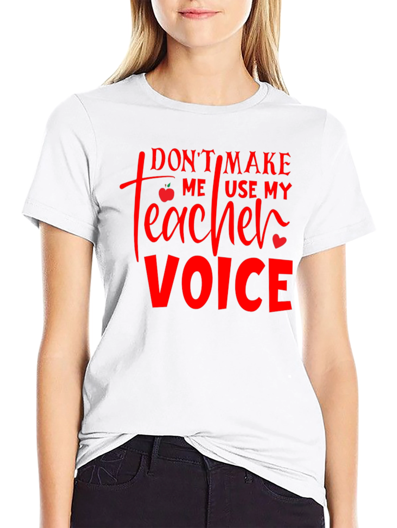 Teacher Voice T-Shirt - Funny Teacher Gift