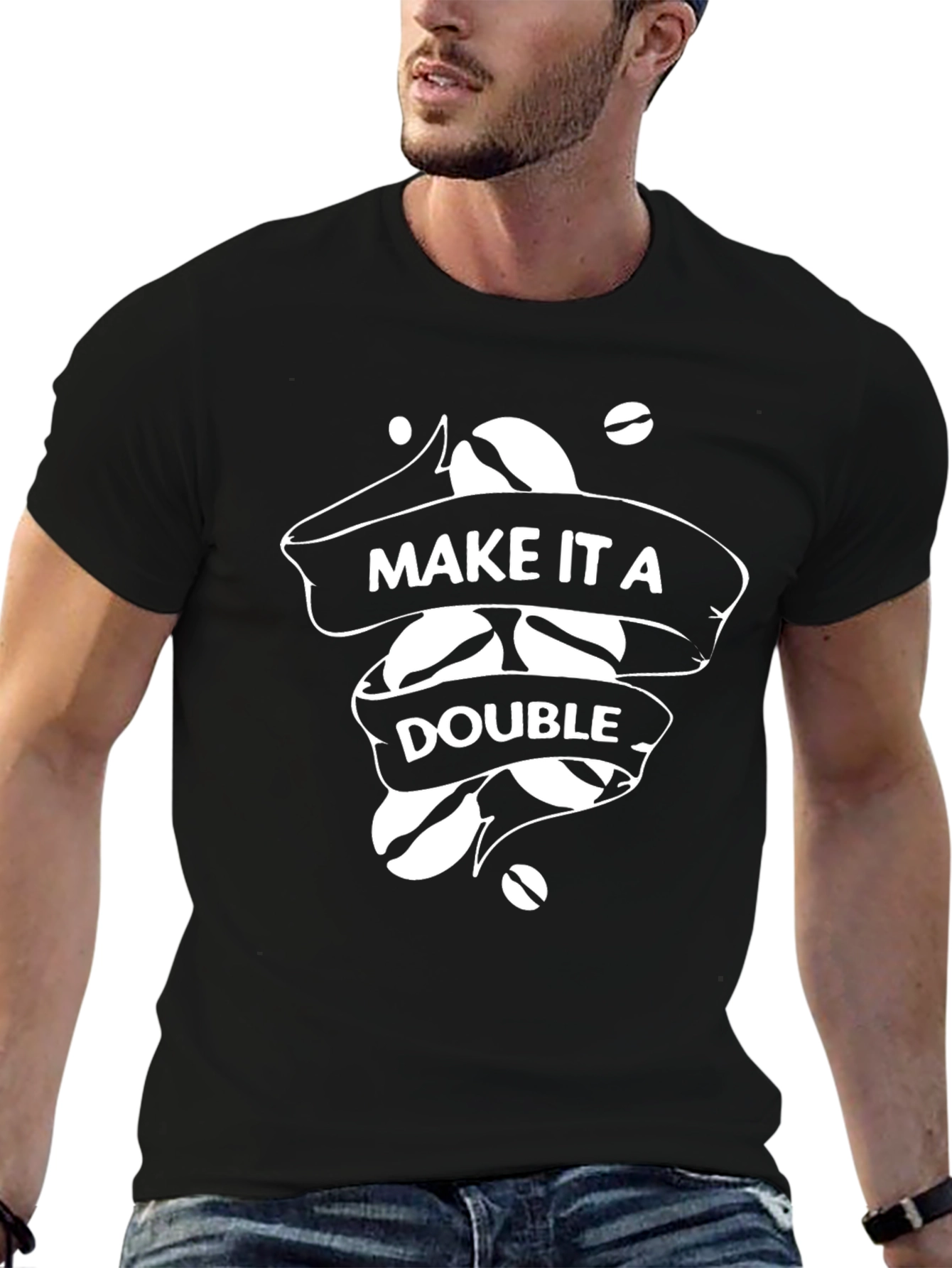 Make It A Double Black Graphic Tee