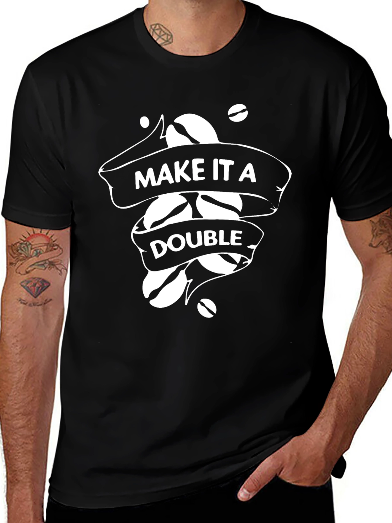 Make It A Double Black Graphic Tee