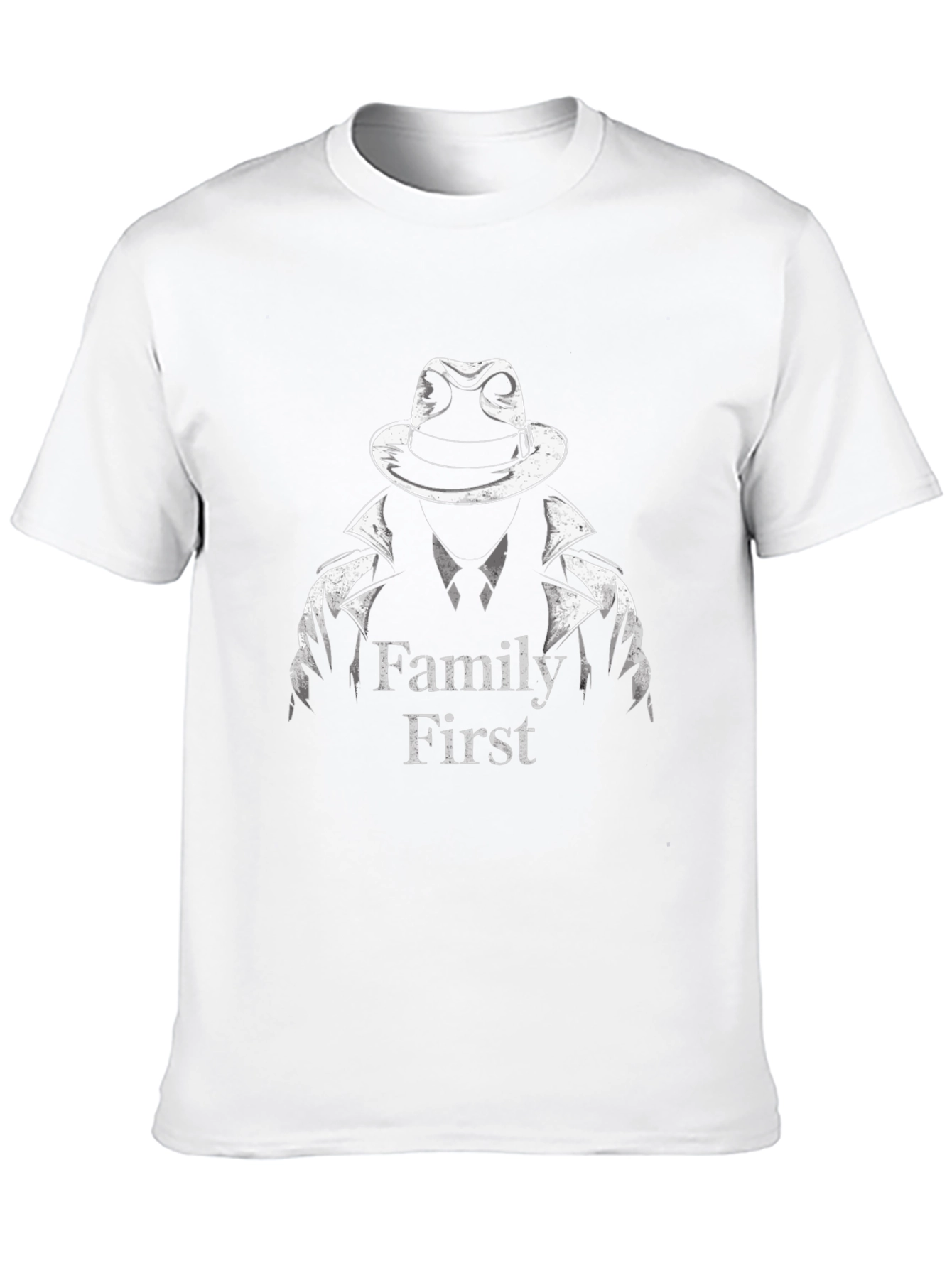 Family First Fedora T-Shirt