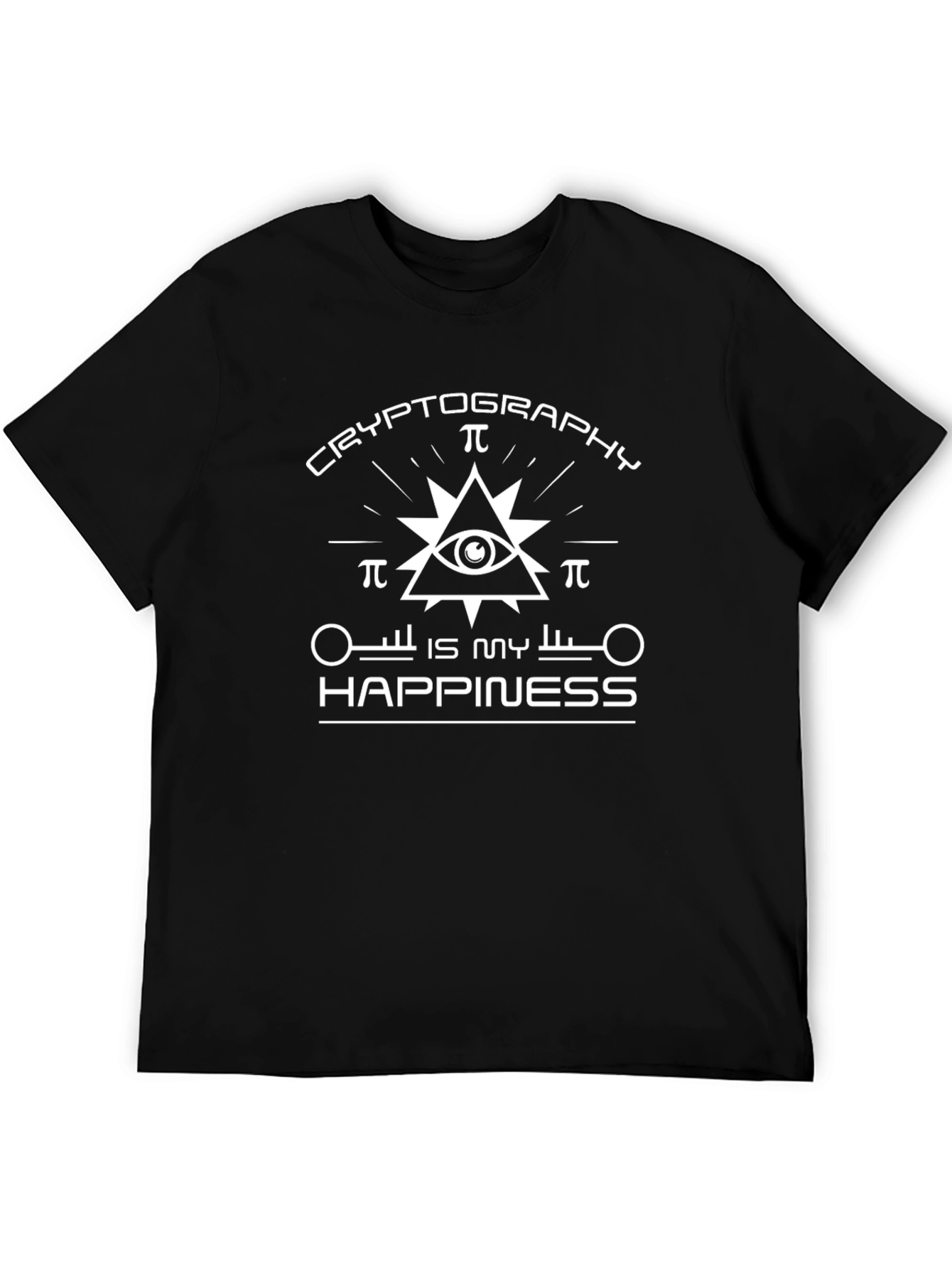 Cryptography Happiness Graphic T-Shirt