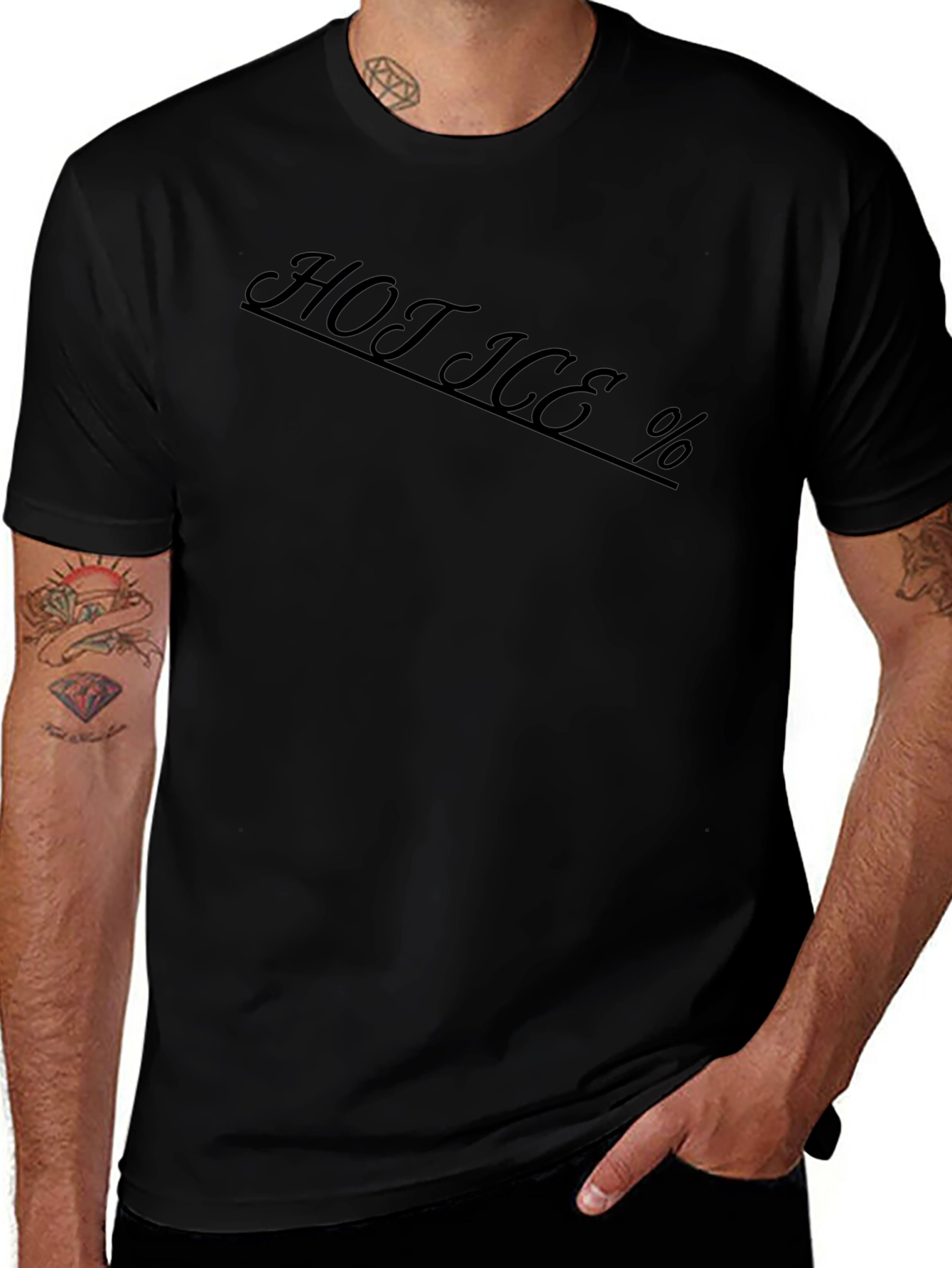 Hot Ice Tee - Cool Statement Shirt