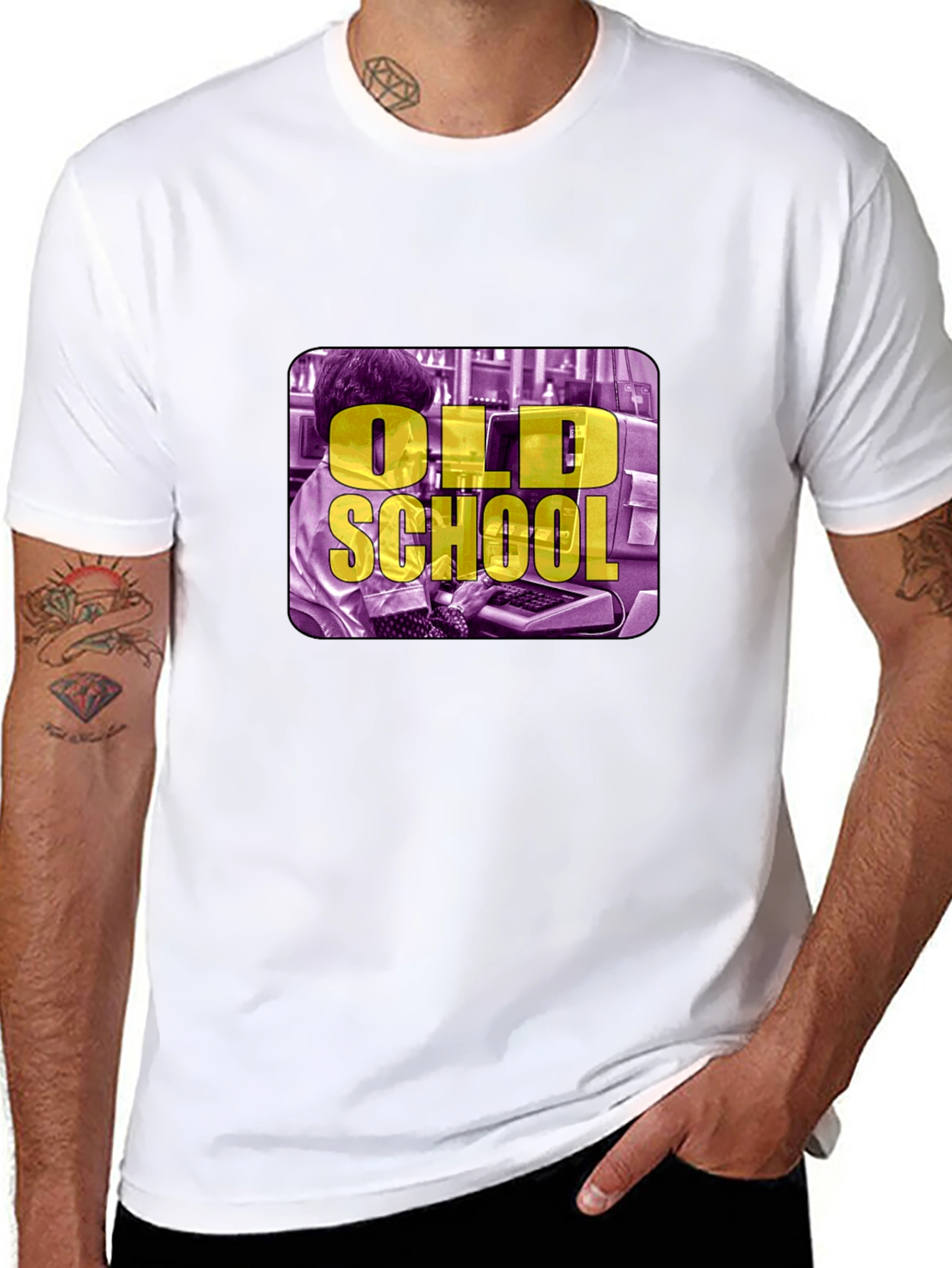 Old School Computer Graphic Tee