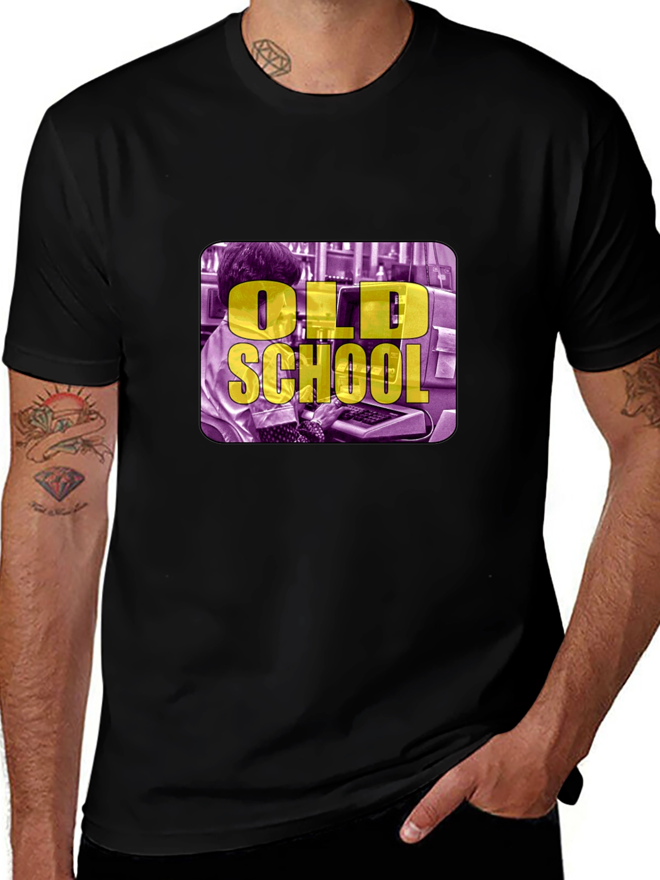 Old School Computer Graphic Tee