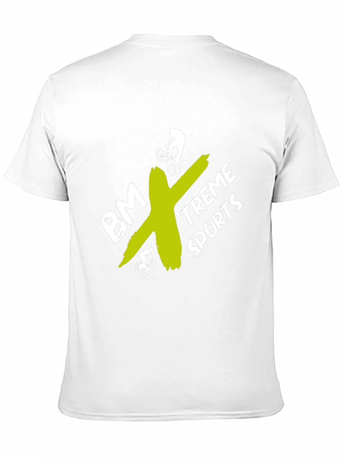 BMX-Treme Sports Graphic Tee - Black Cotton Blend