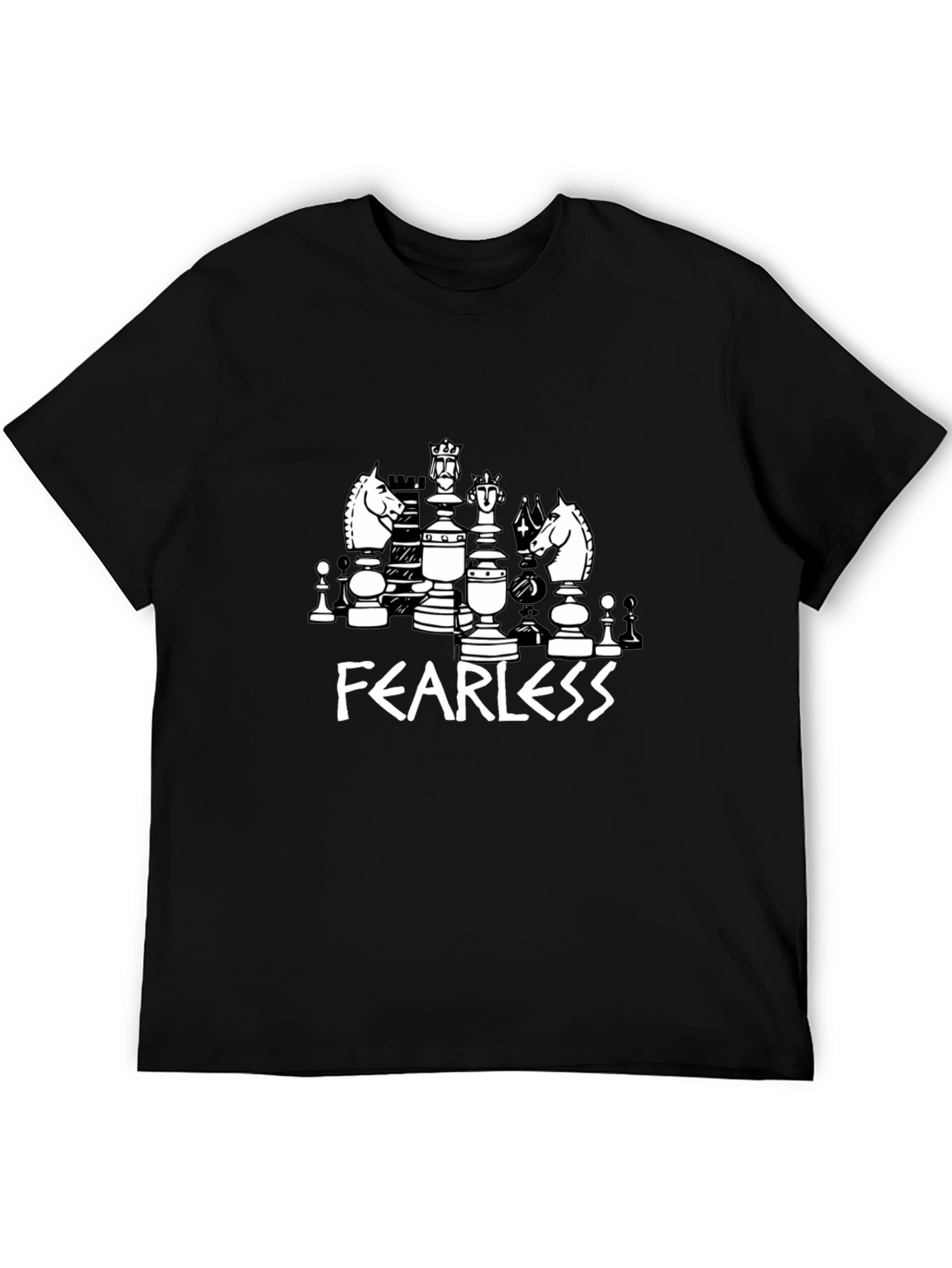 Fearless Chess T-Shirt - Stylish & Bold Design