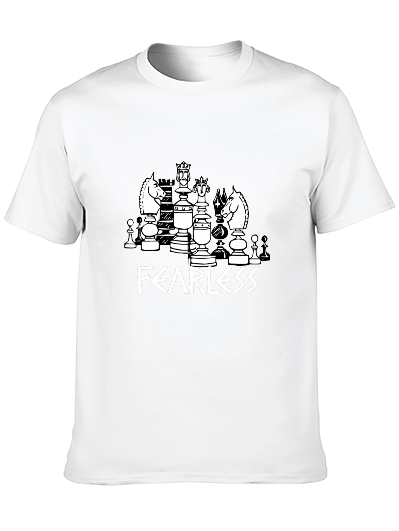 Fearless Chess T-Shirt - Stylish & Bold Design