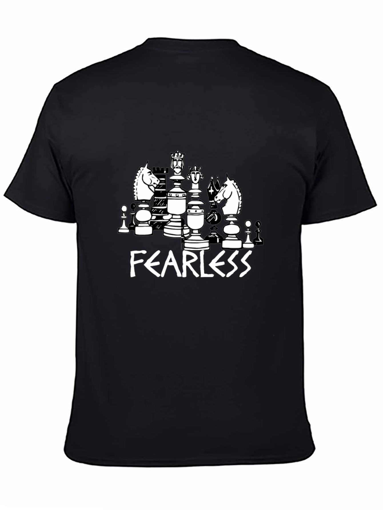 Fearless Chess T-Shirt - Stylish & Bold Design