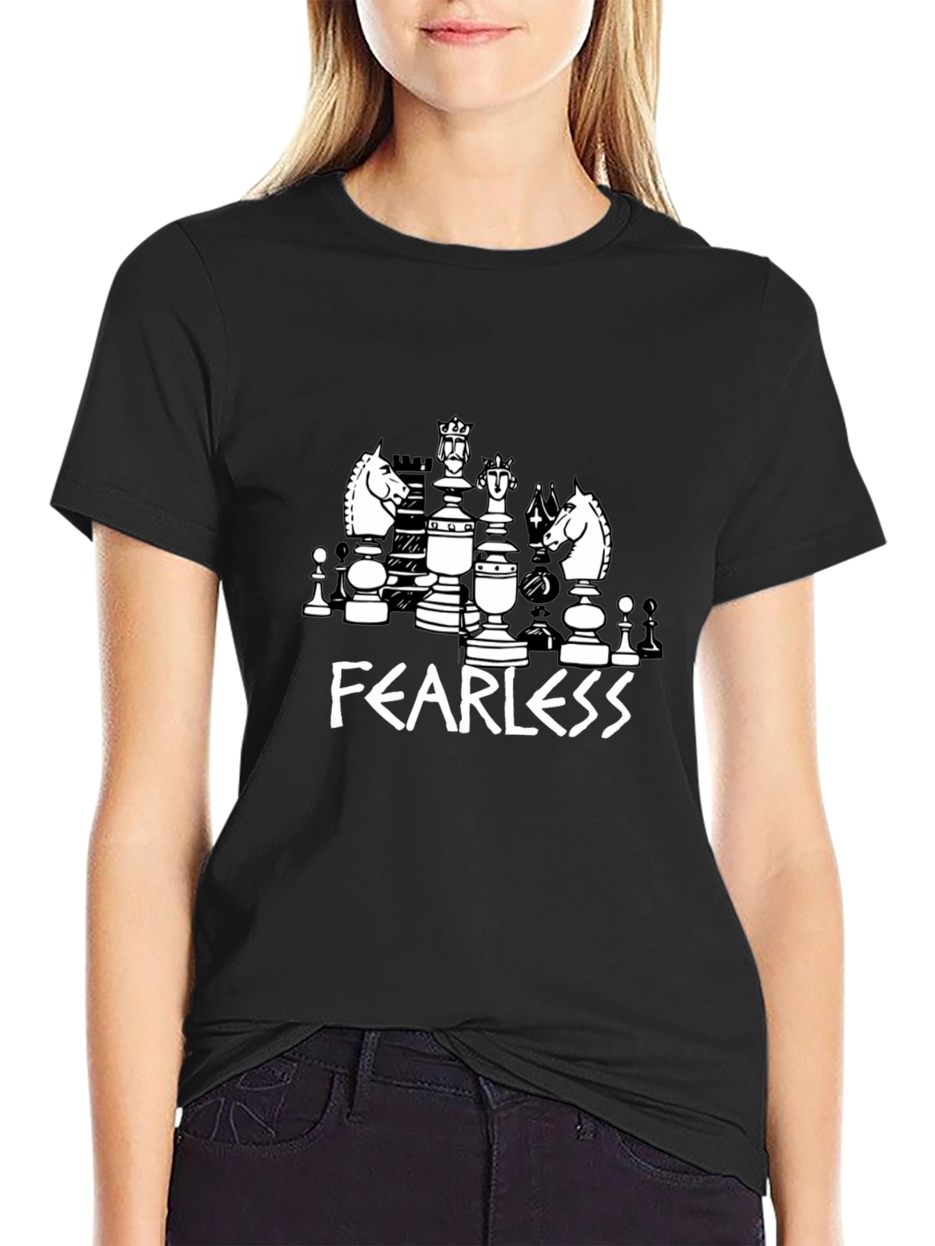 Fearless Chess T-Shirt - Stylish & Bold Design