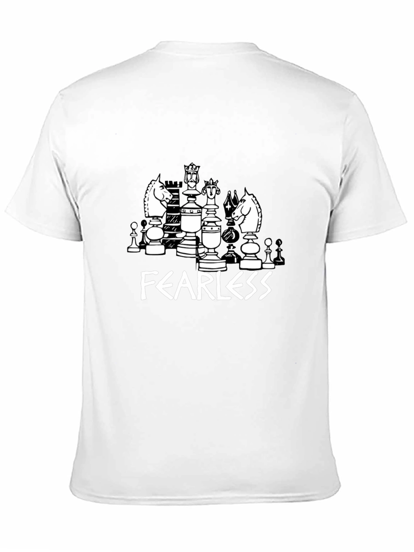 Fearless Chess T-Shirt - Stylish & Bold Design