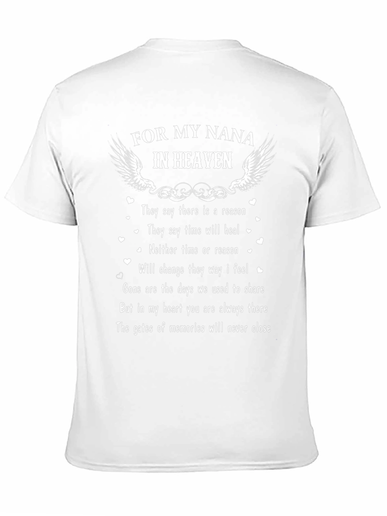 For My Nana In Heaven Memorial T-Shirt