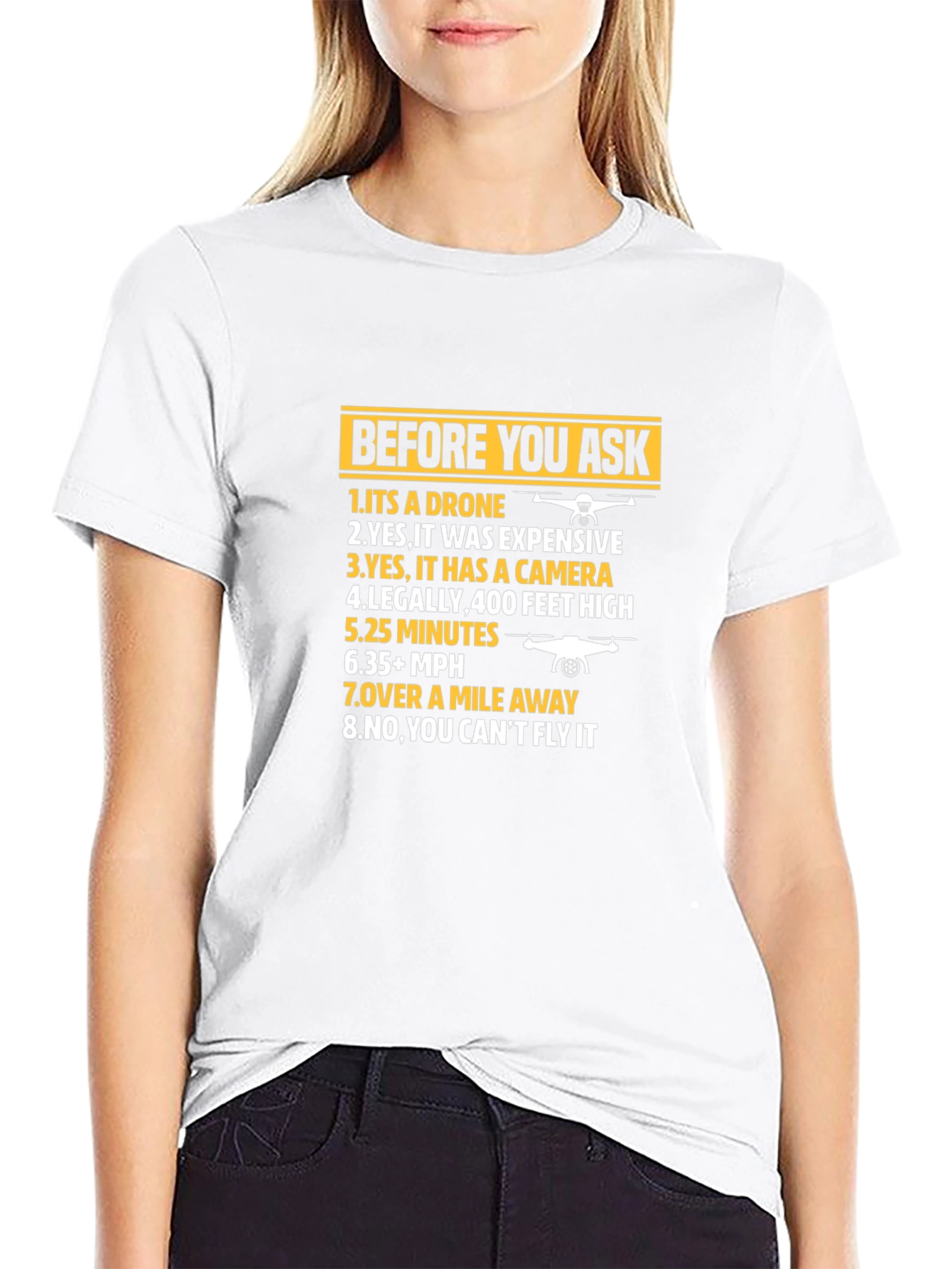 Drone Humor Graphic Tee - Pilot T-Shirt