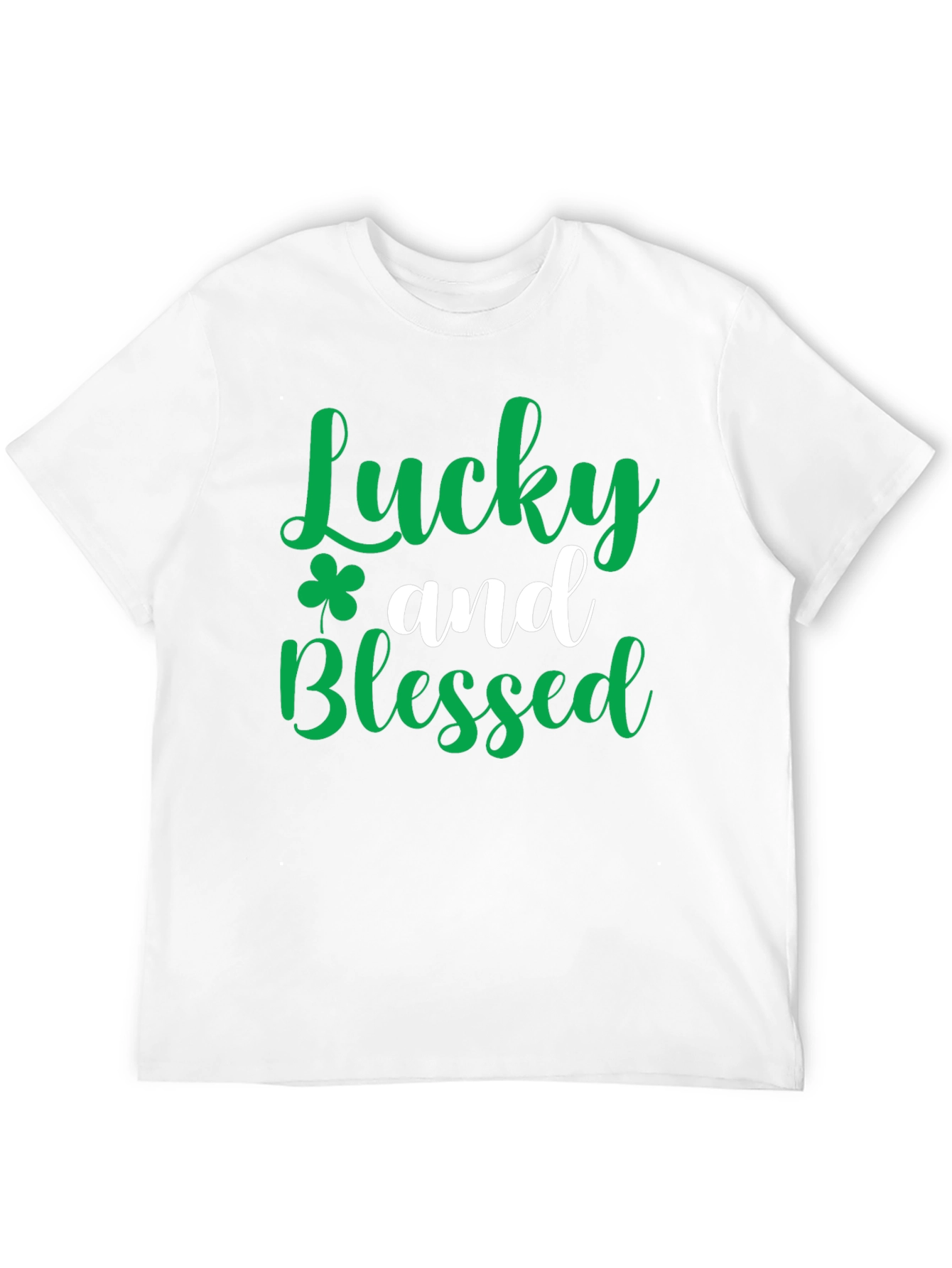 Lucky and Blessed Graphic Tee