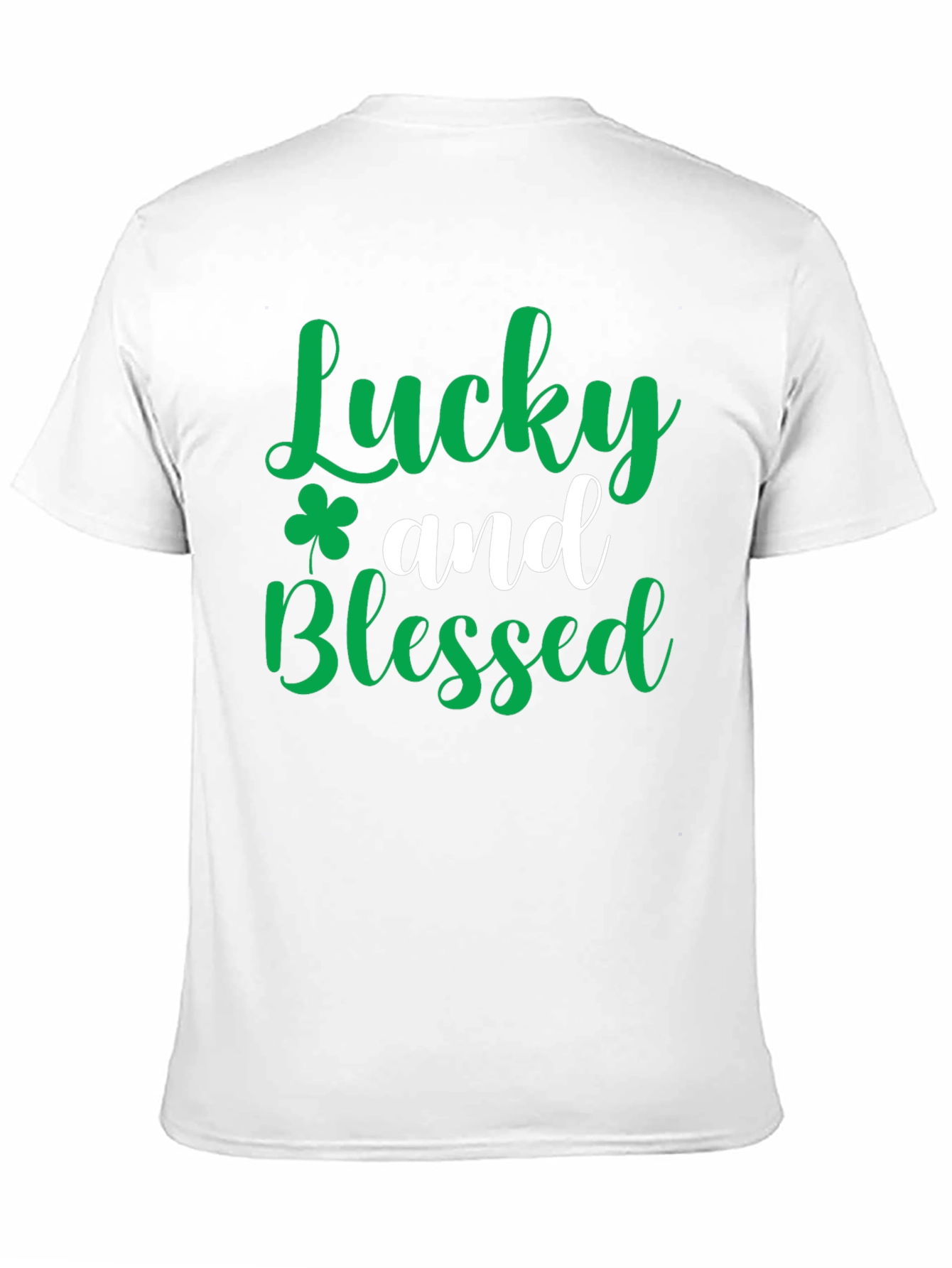 Lucky and Blessed Graphic Tee