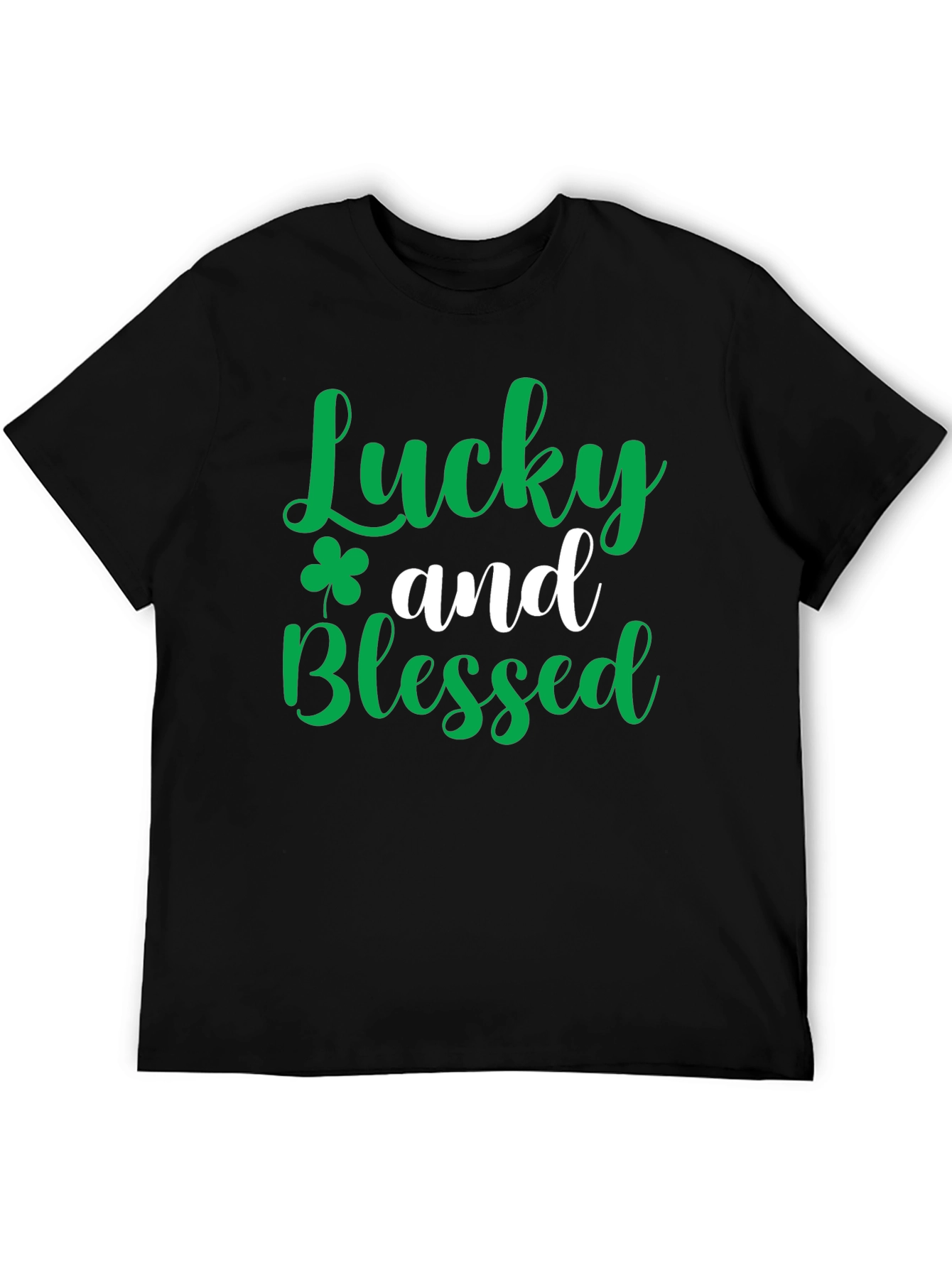 Lucky and Blessed Graphic Tee