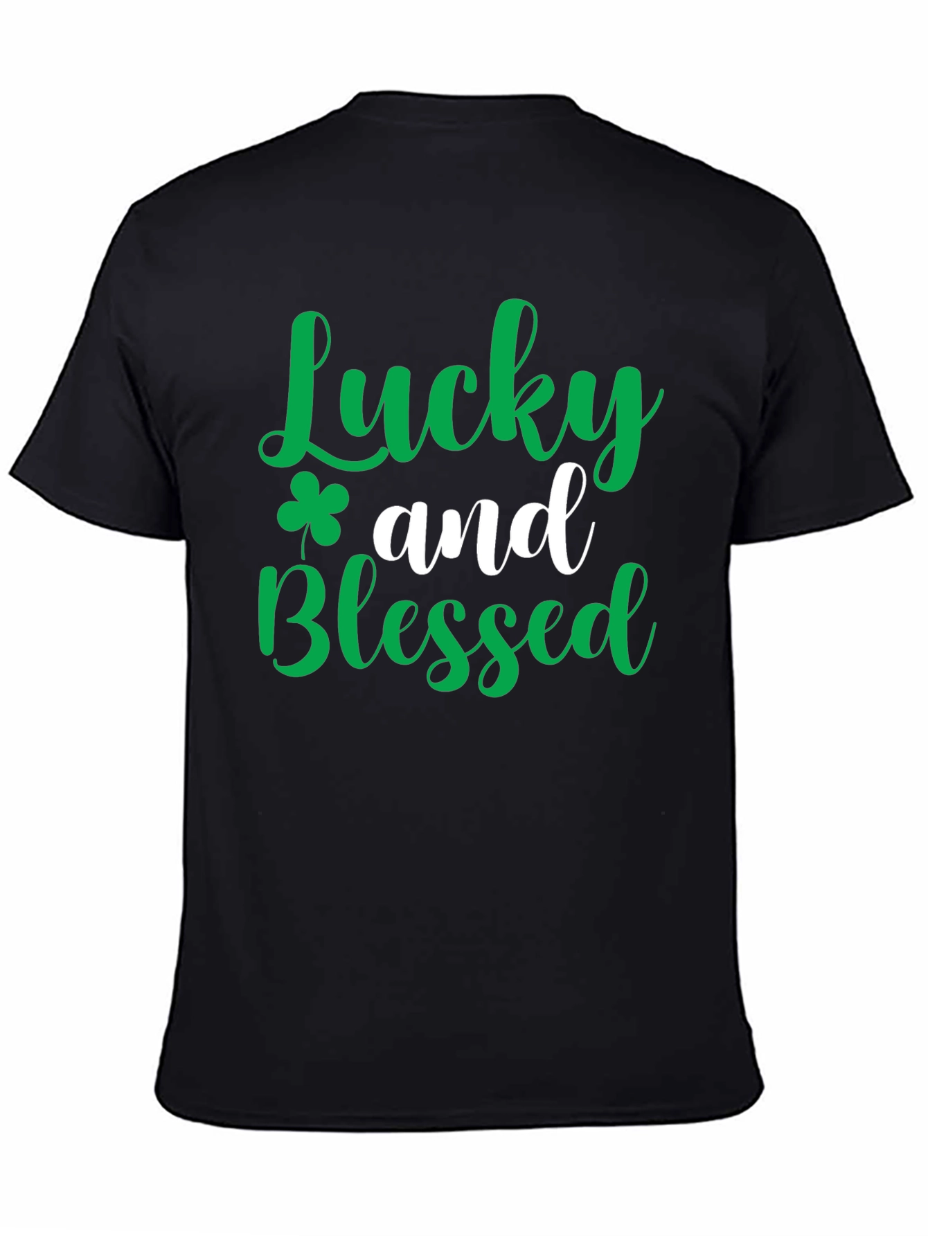 Lucky and Blessed Graphic Tee