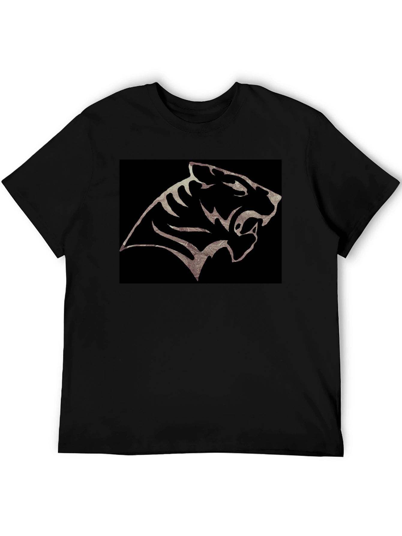 Black Tiger Graphic Tee - Fierce Style