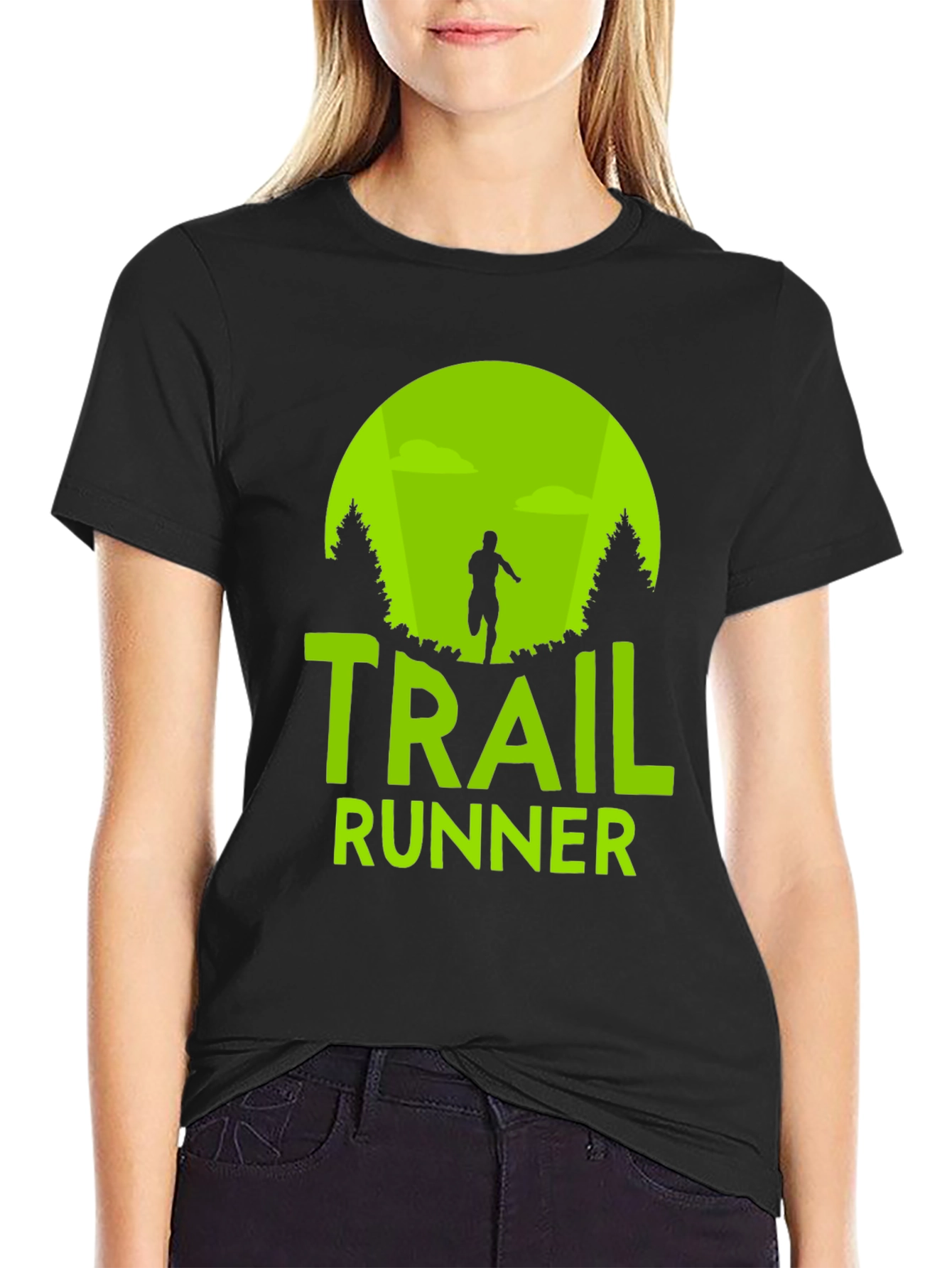 Trail Runner Graphic T-Shirt - Outdoor Adventure Tee