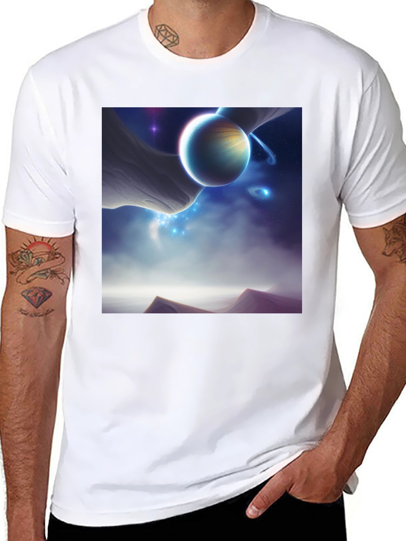 Cosmic Planet Graphic Tee