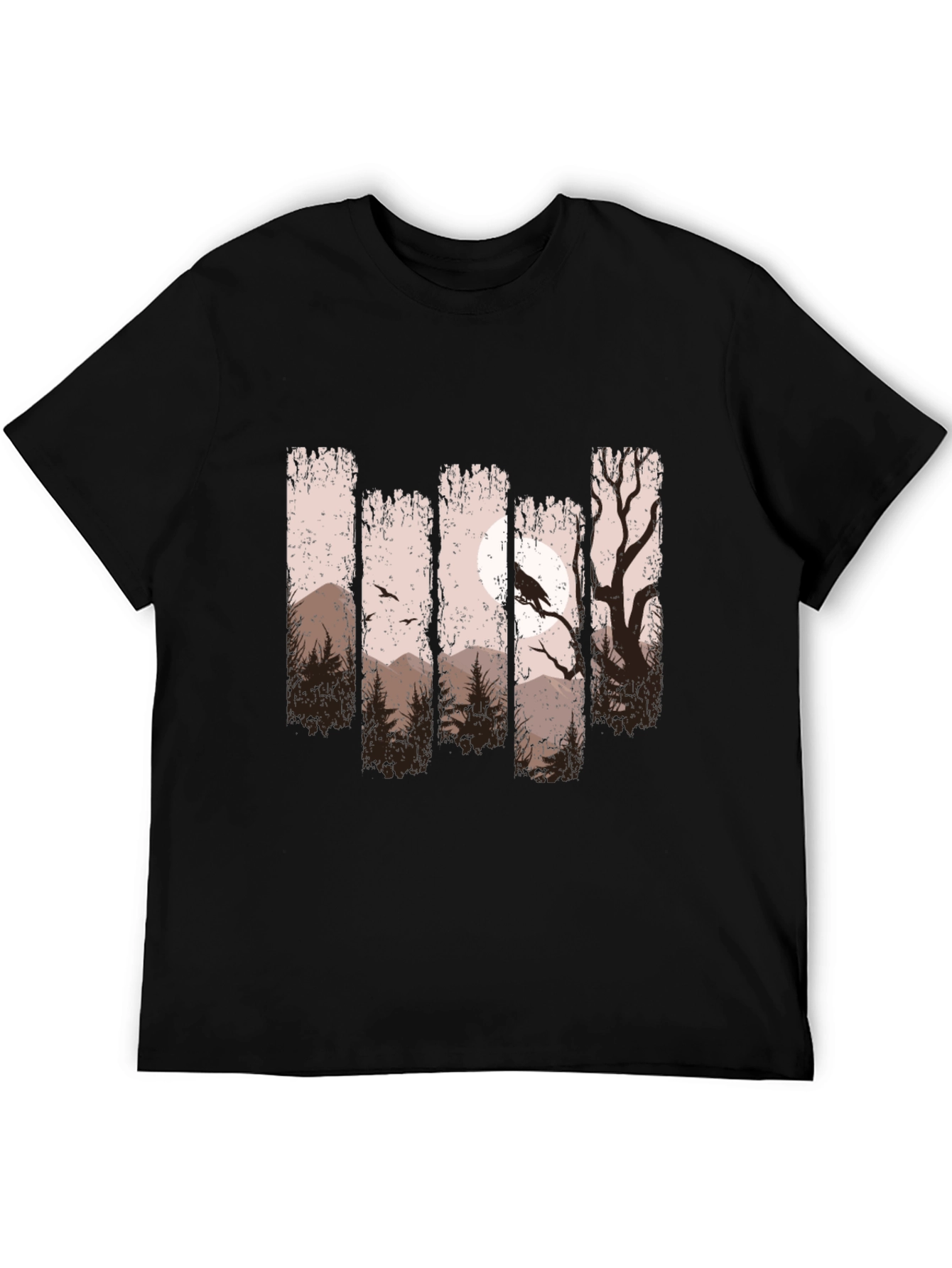 Raven Moon Forest Graphic Tee