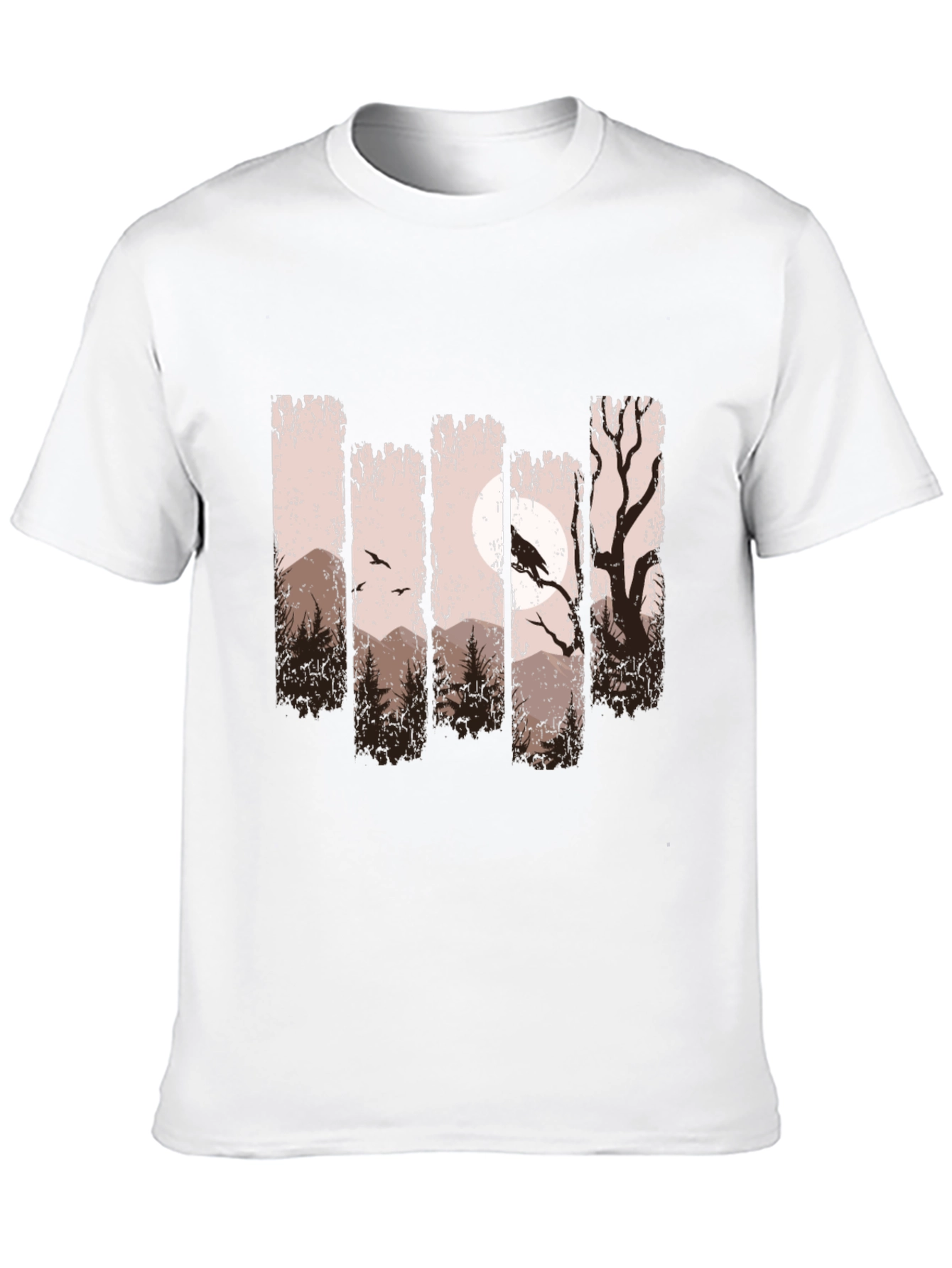 Raven Moon Forest Graphic Tee