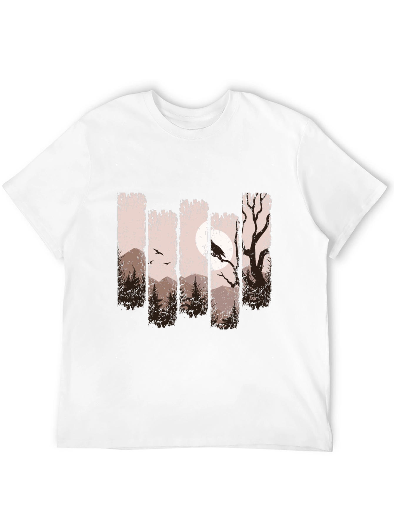 Raven Moon Forest Graphic Tee