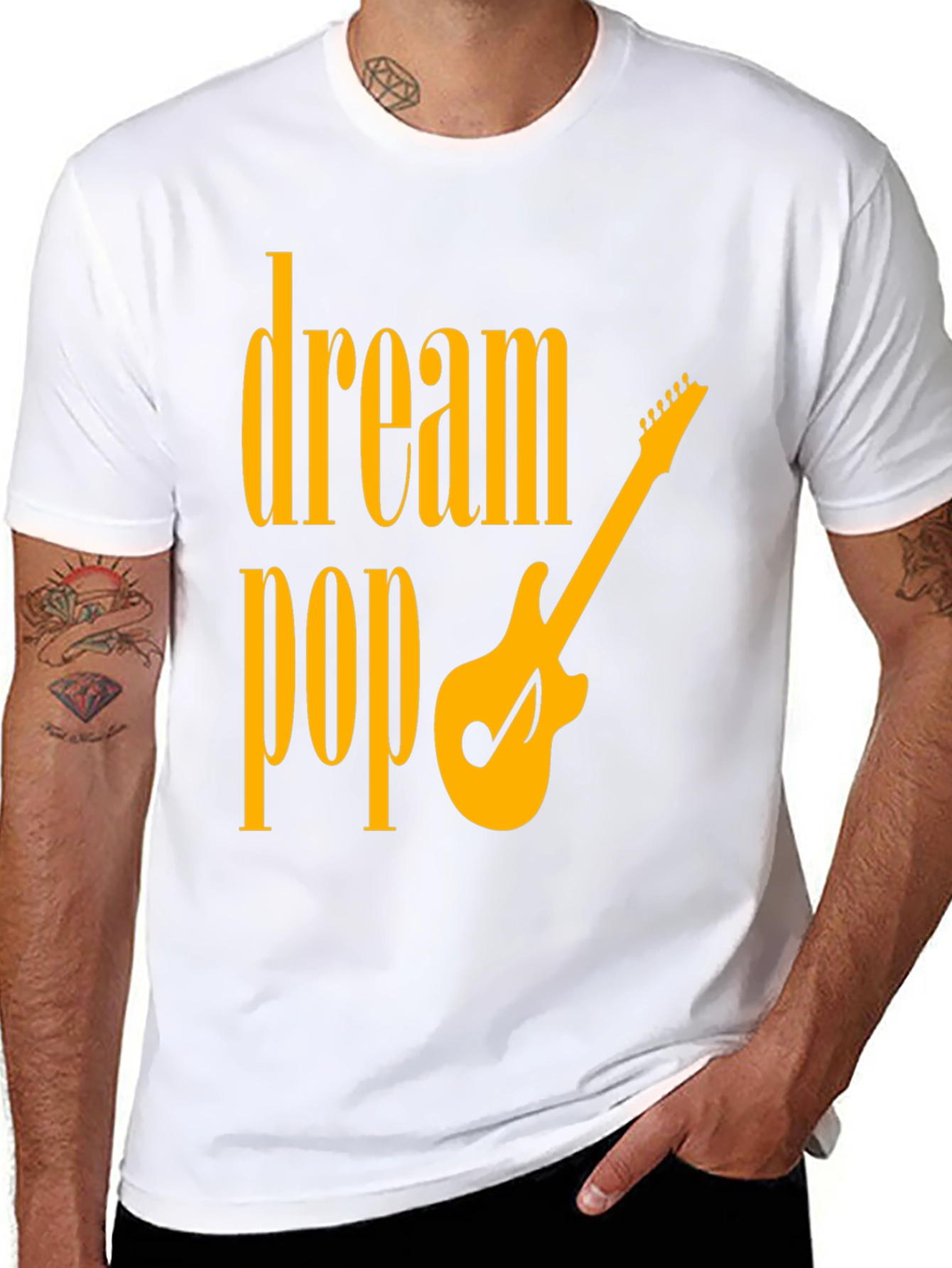 Dream Pop Graphic Tee - Music Lover T-Shirt