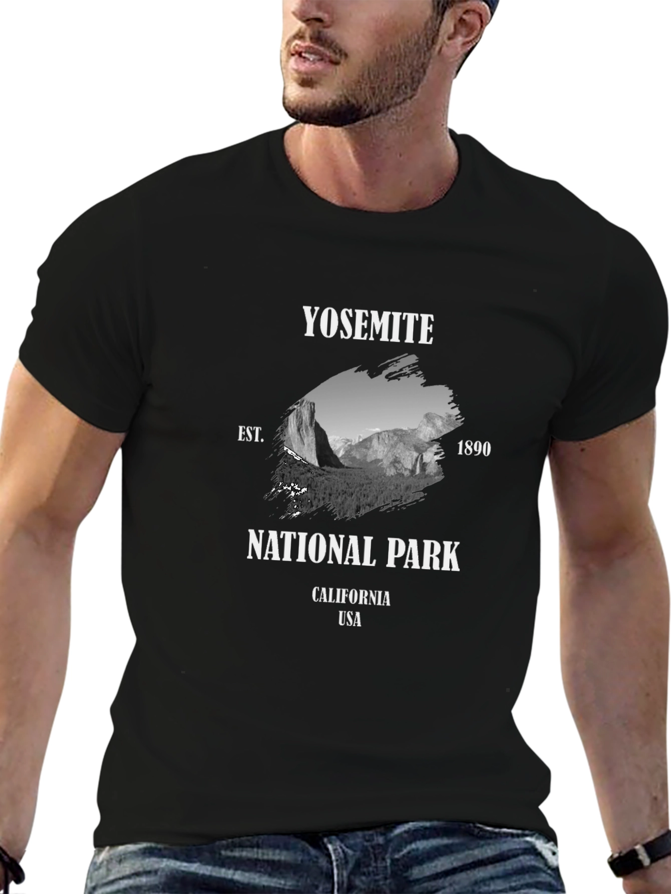 Yosemite National Park Graphic T-Shirt
