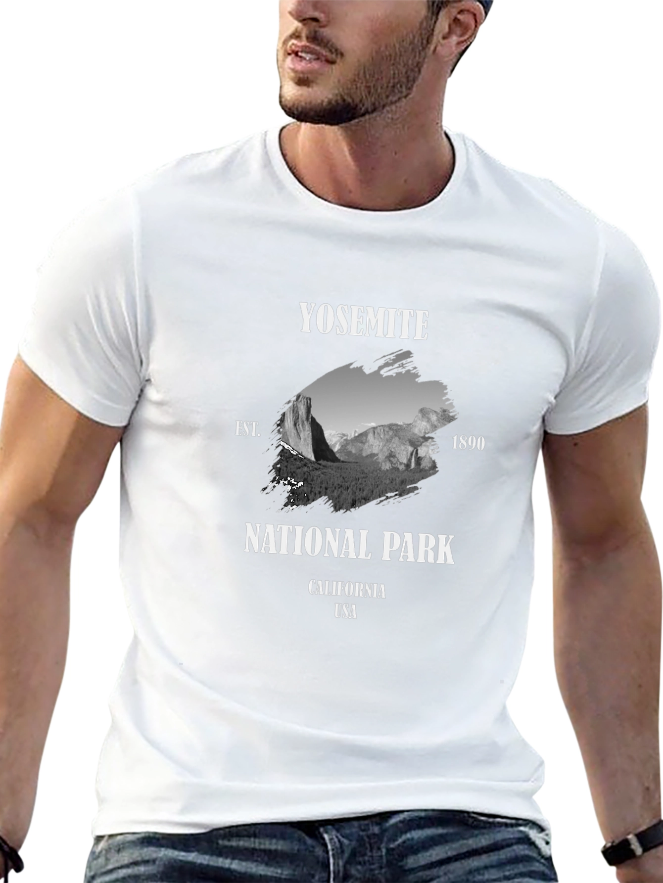 Yosemite National Park Graphic T-Shirt