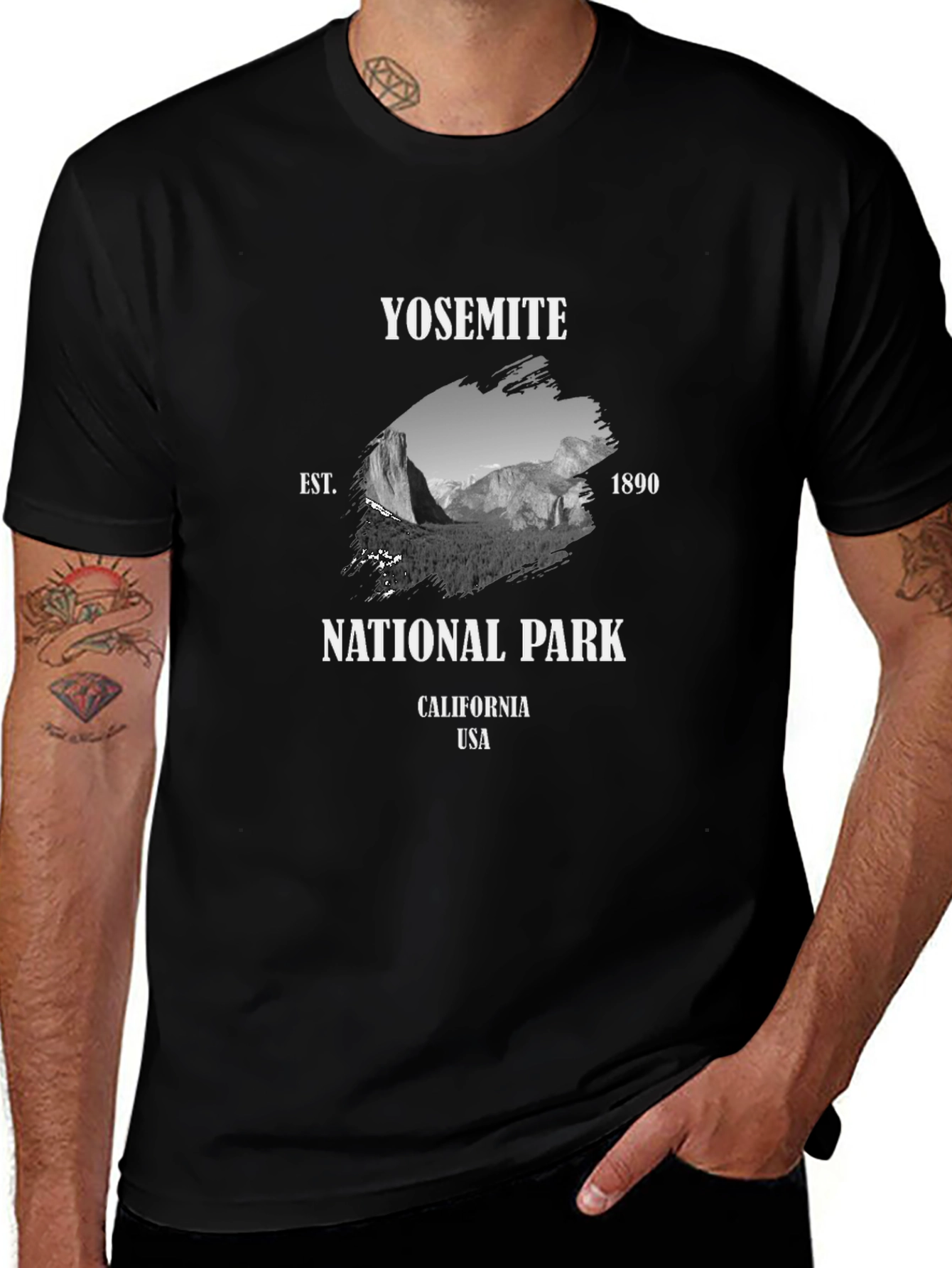 Yosemite National Park Graphic T-Shirt
