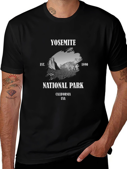 Yosemite National Park Graphic T-Shirt